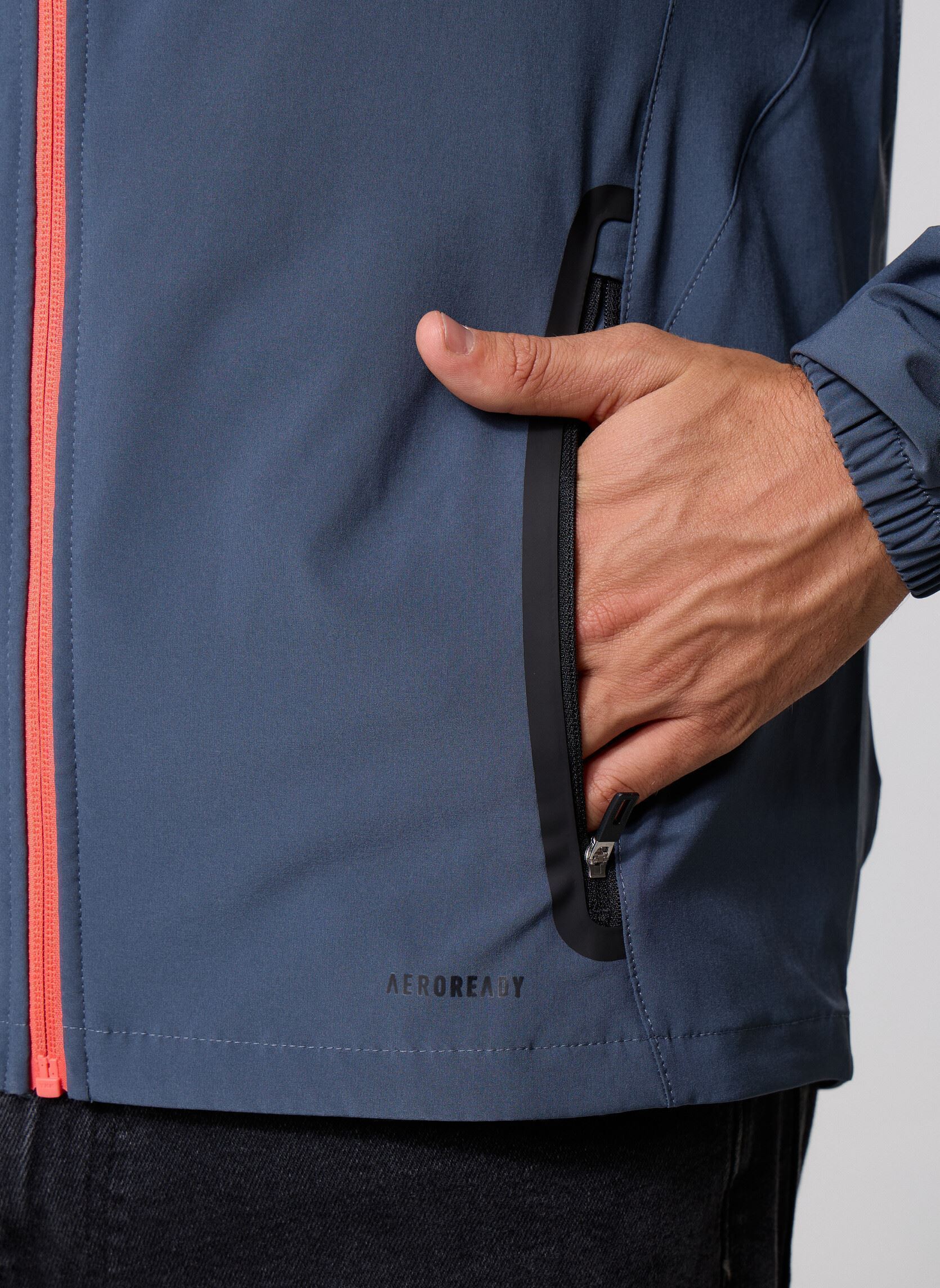 Vestes coupe-vents Fcb C Vt homme gris adidas performance Vestes coupe-vents Fcb C Vt homme gris Boonix/Eascor
