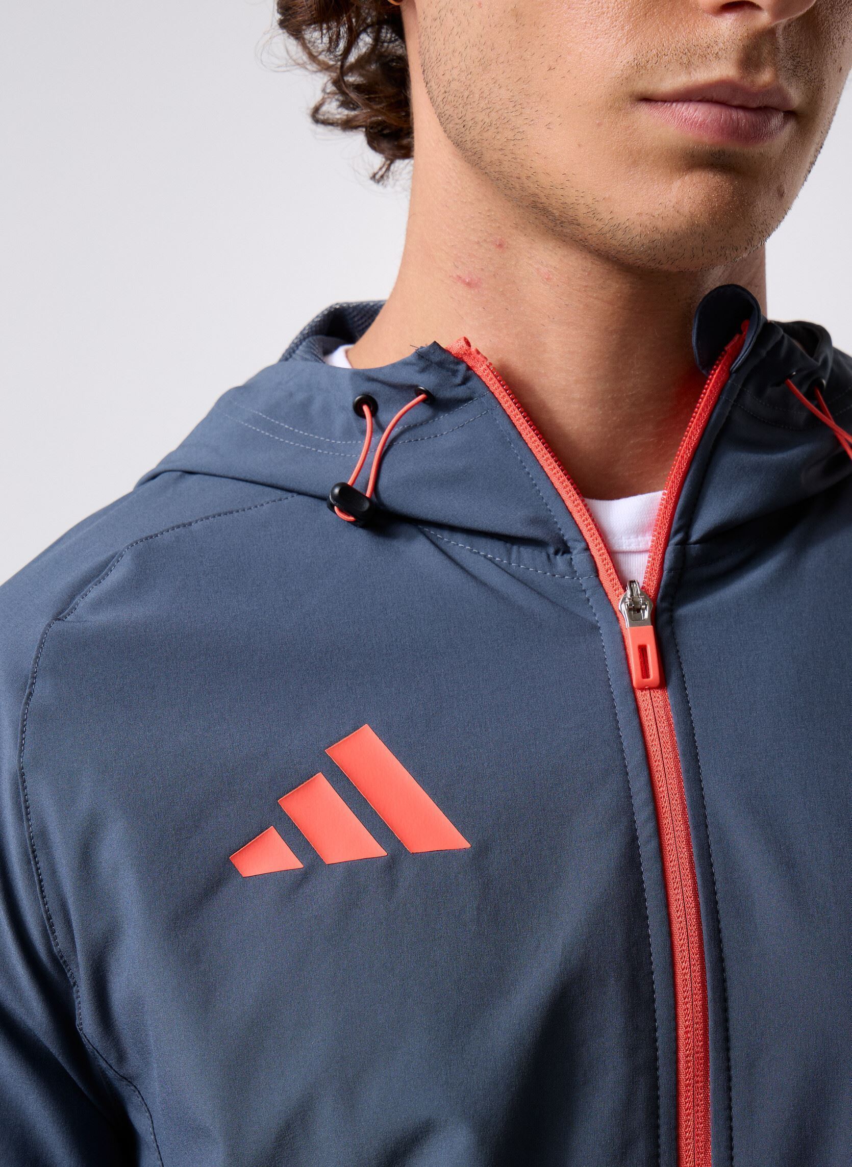Vestes coupe-vents Fcb C Vt homme gris adidas performance Vestes coupe-vents Fcb C Vt homme gris Boonix/Eascor