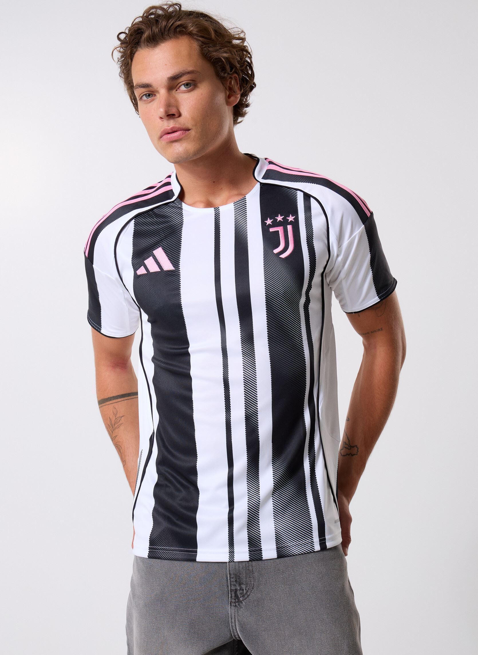 Vêtements adidas performance Juve H JSY pour Homme