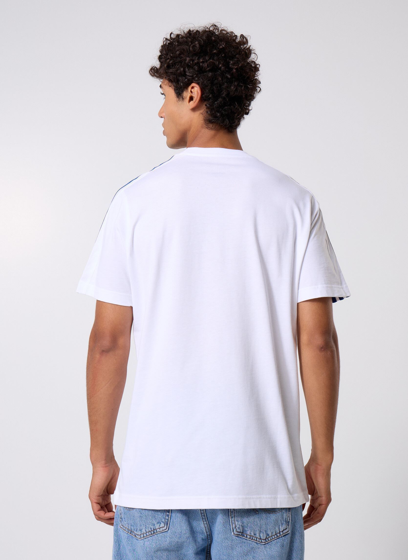 Tee-shirts manches courtes Real Dna Tee homme blanc adidas performance Tee-shirts manches courtes Real Dna Tee homme blanc White