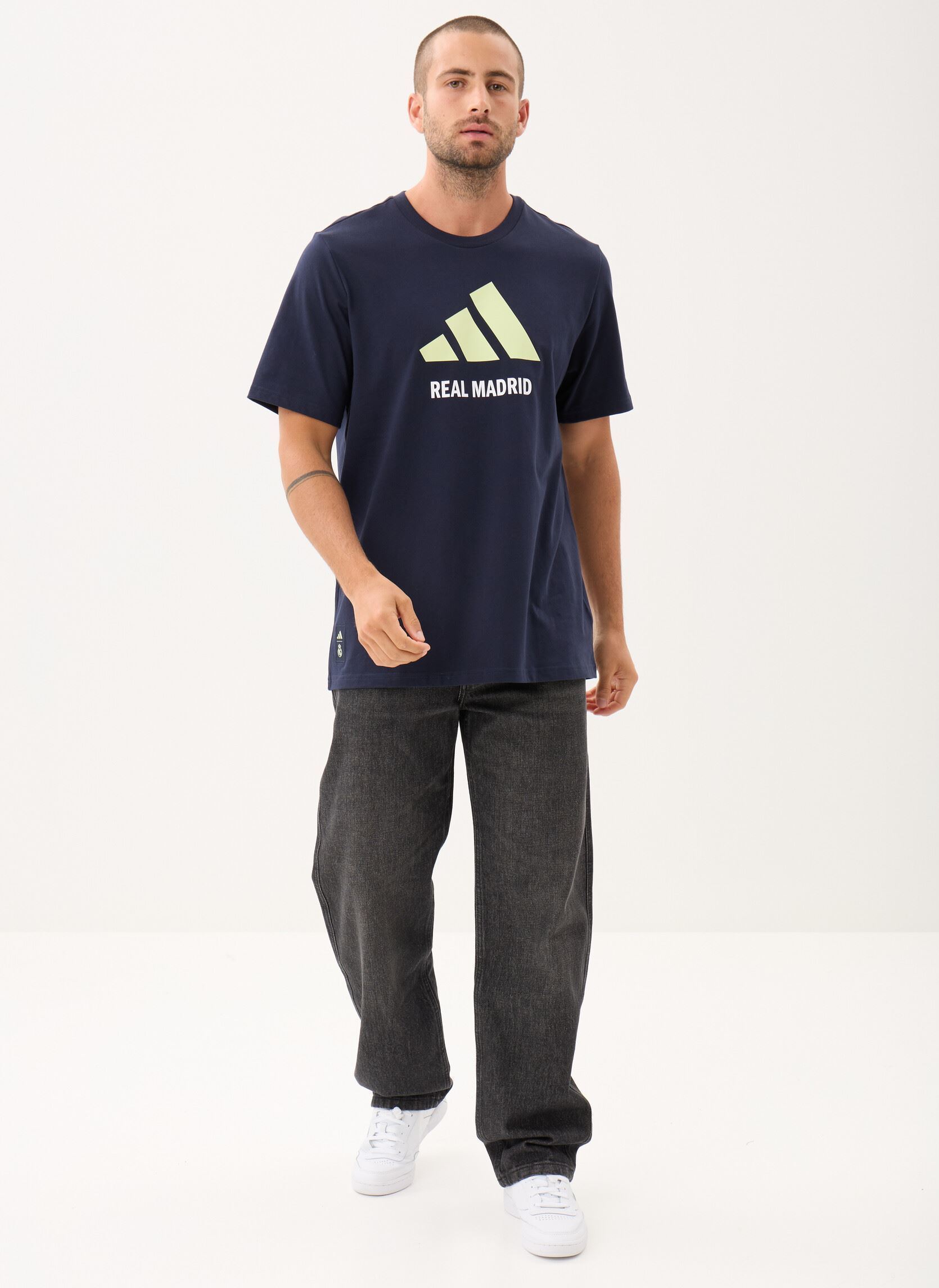 Tee-shirts manches courtes Real Szn Gr Te2 homme bleu adidas performance Tee-shirts manches courtes Real Szn Gr Te2 homme bleu Legink