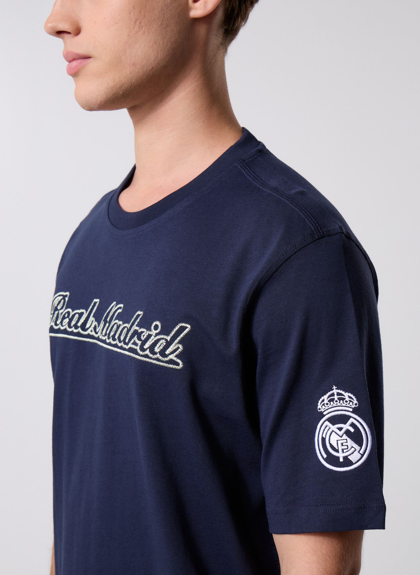 T-shirts met korte mouwen Real Us Tee heren blauw adidas performance T-shirts met korte mouwen Real Us Tee heren blauw Legink/White