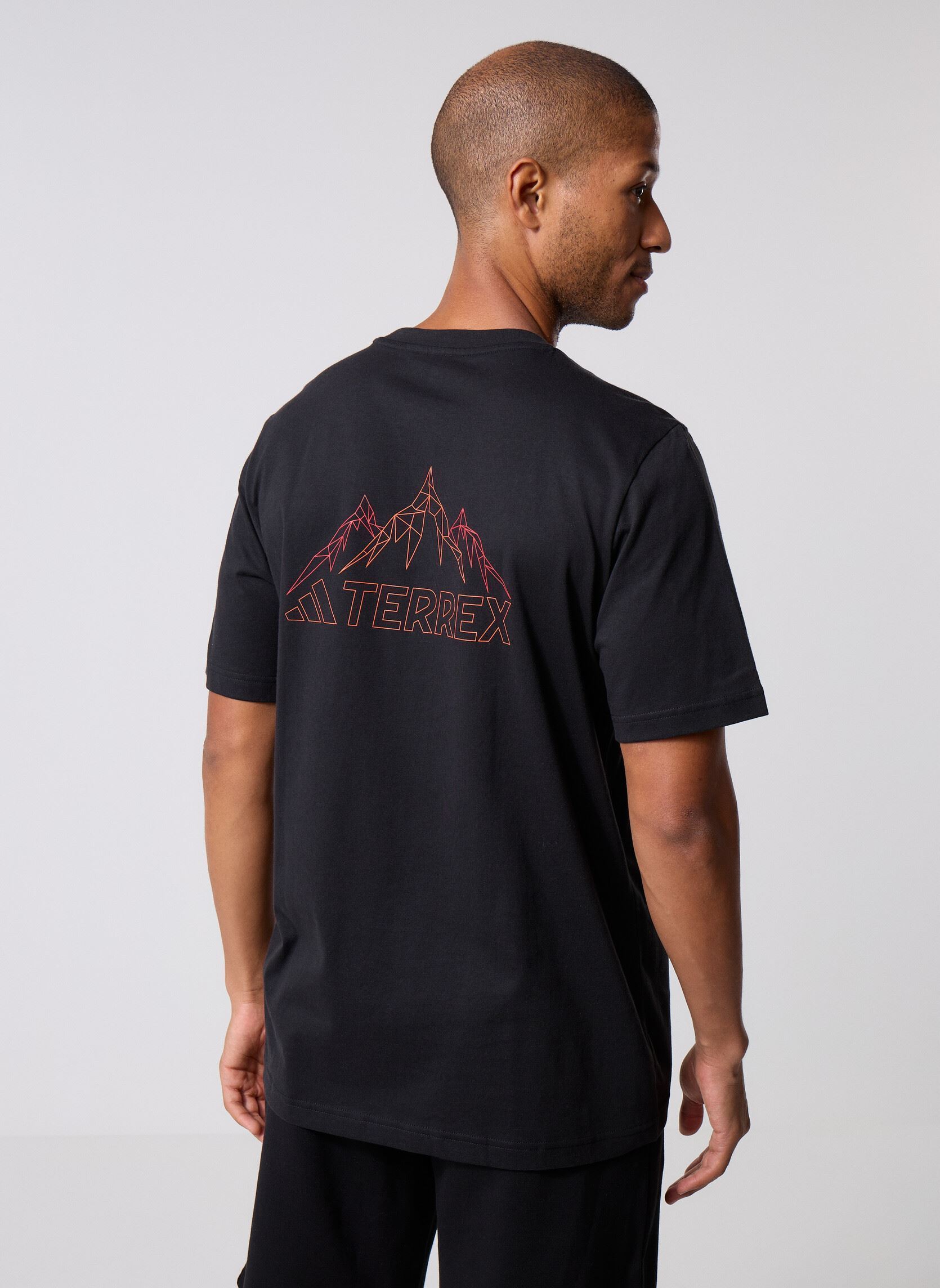 Heren Heritage Mountain T-shirt in grey grit | NL Heren Heritage Mountain T-shirt in grey grit | NL