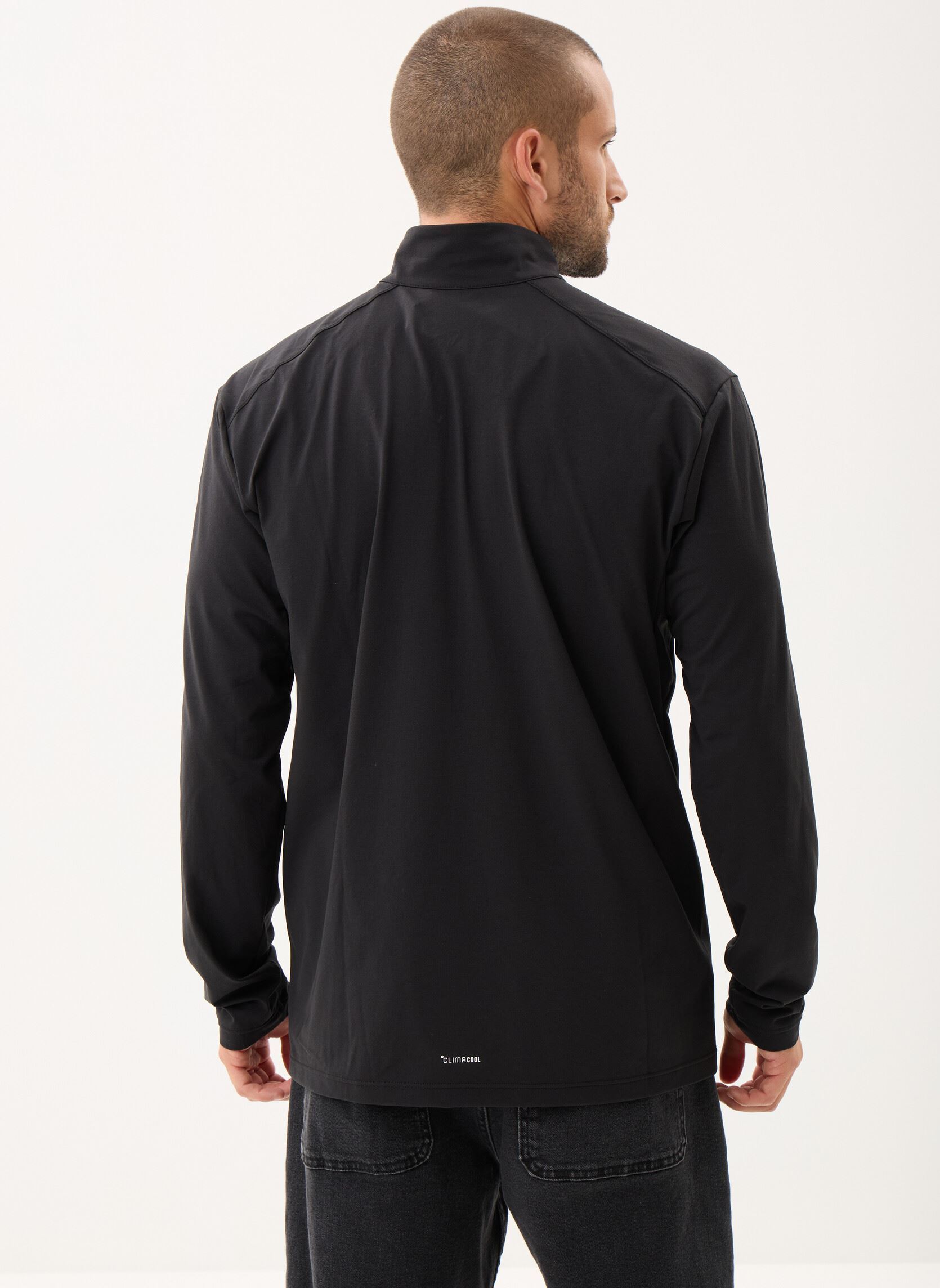 Tee-shirts manches longues Mt Halfs Ls Tee homme noir adidas performance Tee-shirts manches longues Mt Halfs Ls Tee homme noir BLACK