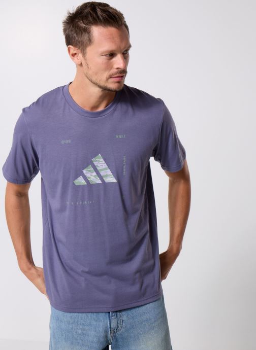 adidas performance T-shirts met korte mouwen M Box Logo G T heren groen