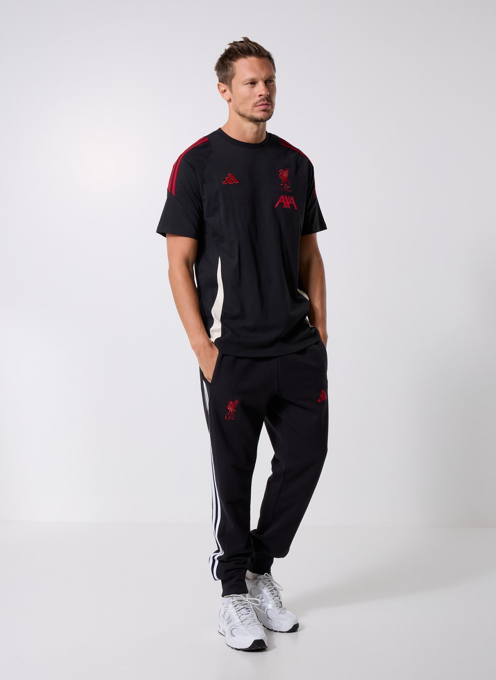 T-shirts met korte mouwen Lfc Tee heren zwart adidas performance T-shirts met korte mouwen Lfc Tee heren zwart Black