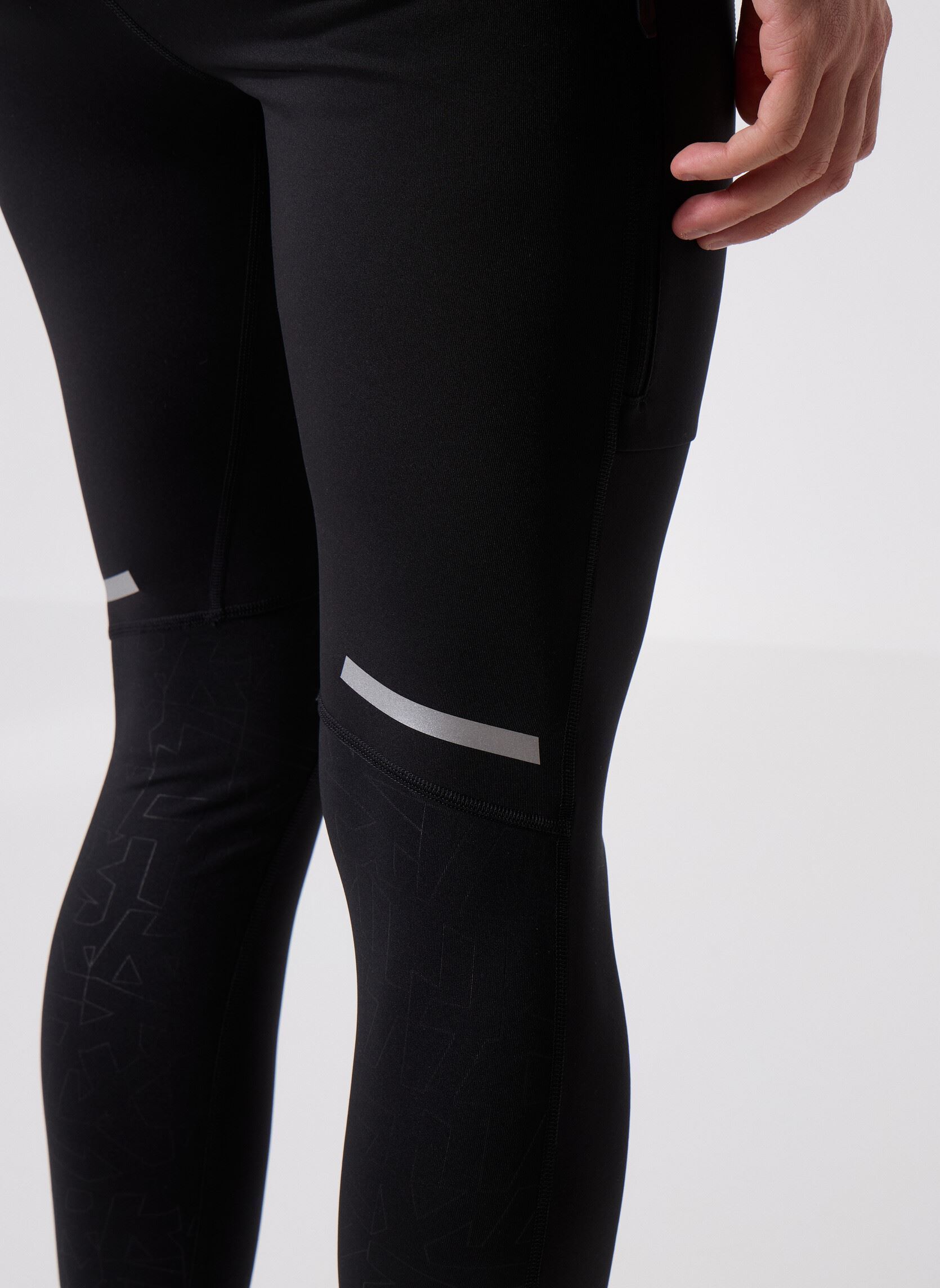 Sportondergoed Xpr Brsh Tights heren zwart adidas performance Sportondergoed Xpr Brsh Tights heren zwart BLACK