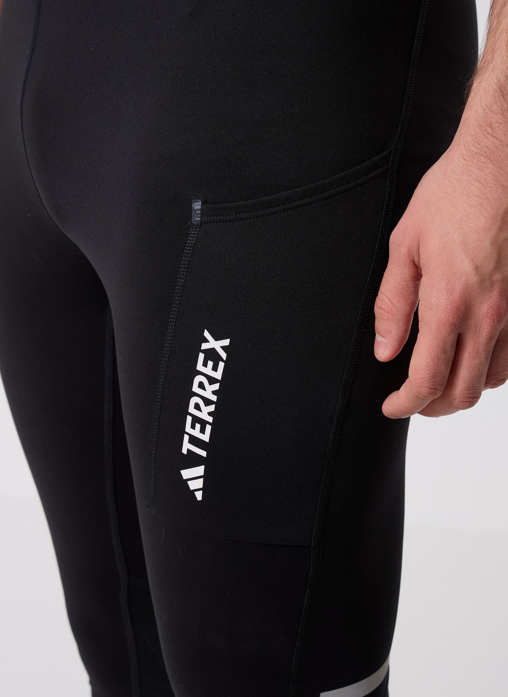 Sportondergoed Xpr Brsh Tights heren zwart adidas performance Sportondergoed Xpr Brsh Tights heren zwart BLACK