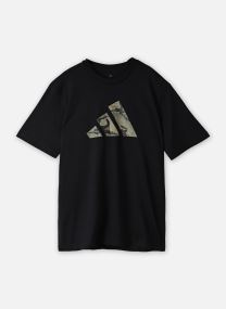 Tee-shirts M CAMO LOGO T homme noir adidas sportswear Tee-shirts M CAMO LOGO T homme noir black