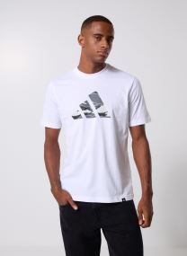 T-shirts met korte mouwen M CAMO LOGO T heren wit