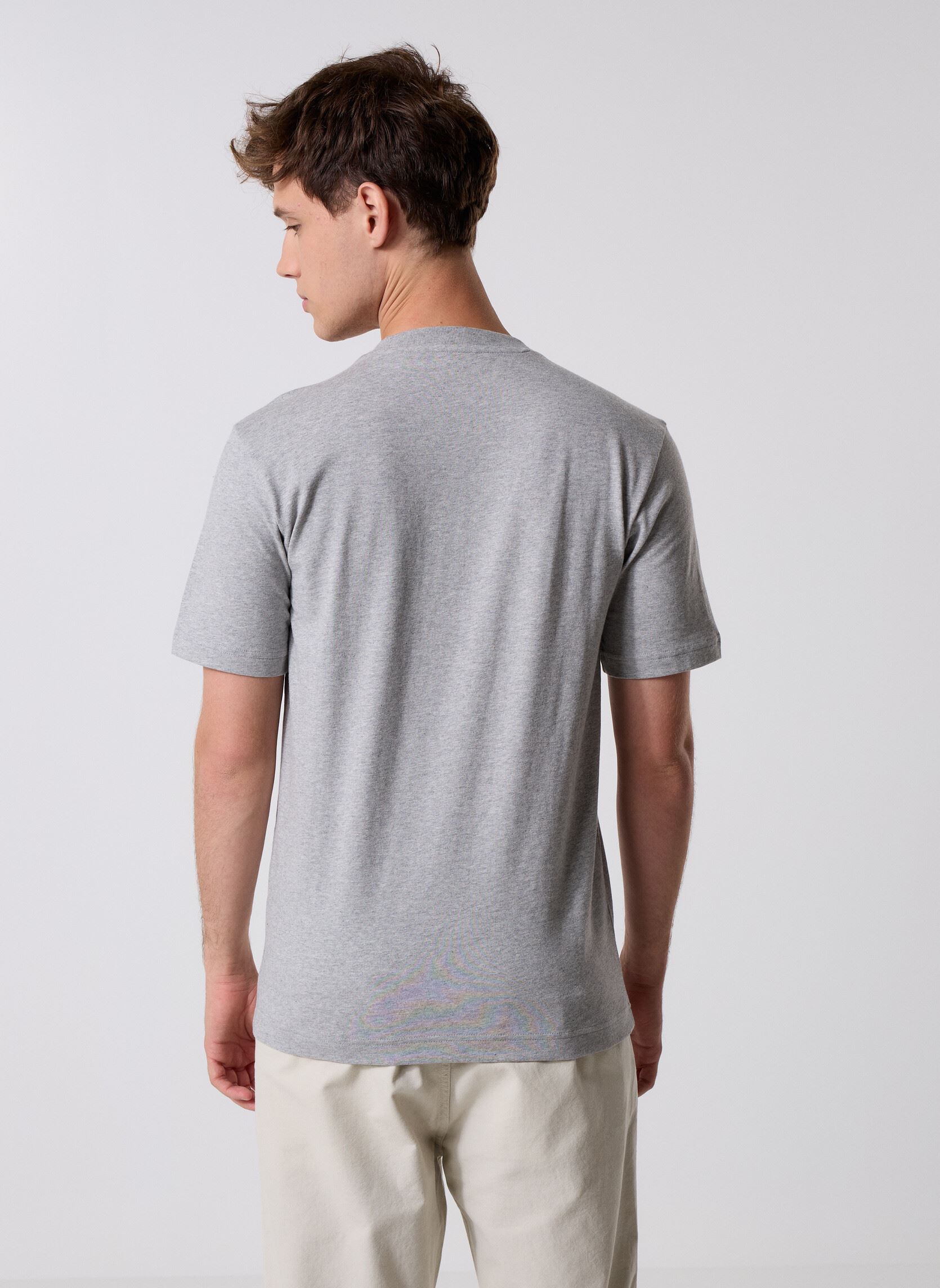Kurzarm-T-Shirts M DDL SKATE T herren grau adidas sportswear Kurzarm-T-Shirts M DDL SKATE T herren grau Mgreyh