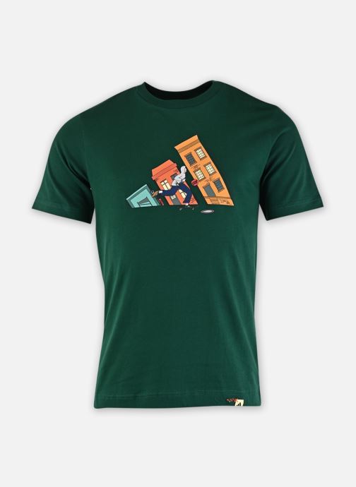 adidas sportswear T-shirts met korte mouwen M DDL SKATE T heren groen