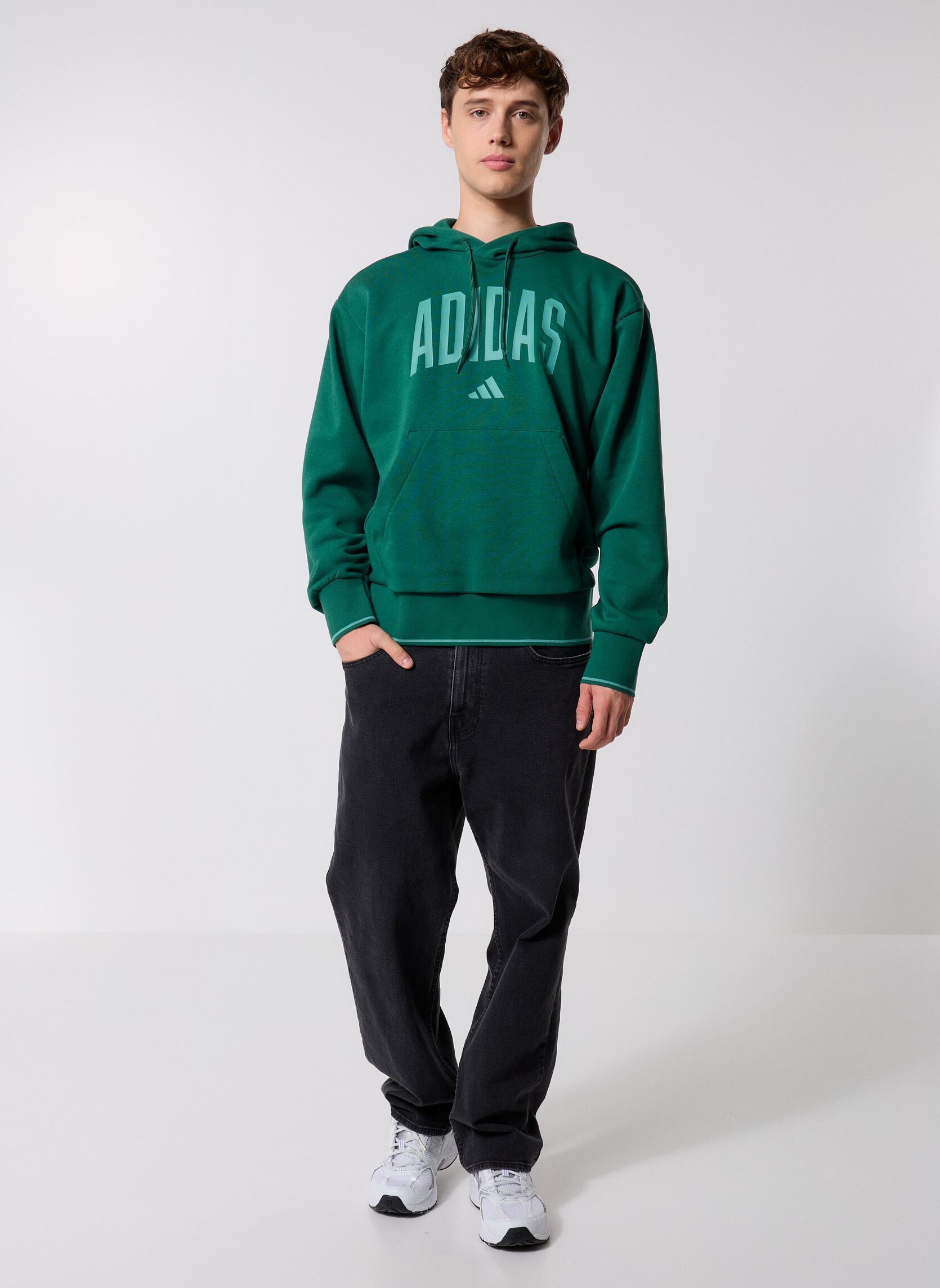 Kapuzenpullover M COLLEGIATE HD herren grün adidas sportswear Kapuzenpullover M COLLEGIATE HD herren grün Cgreen