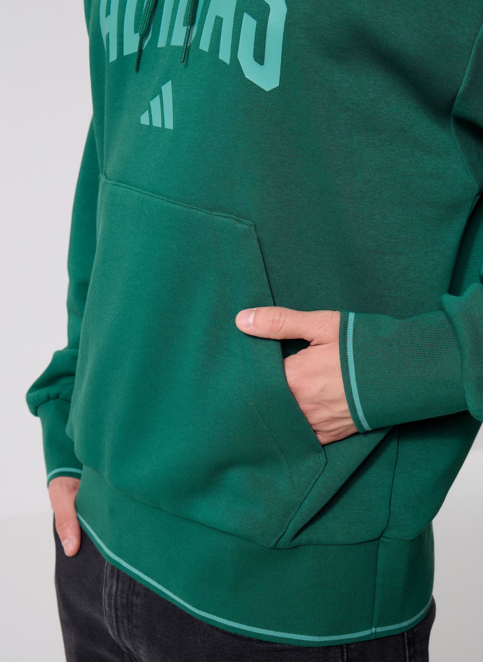 Kapuzenpullover M COLLEGIATE HD herren grün adidas sportswear Kapuzenpullover M COLLEGIATE HD herren grün Cgreen