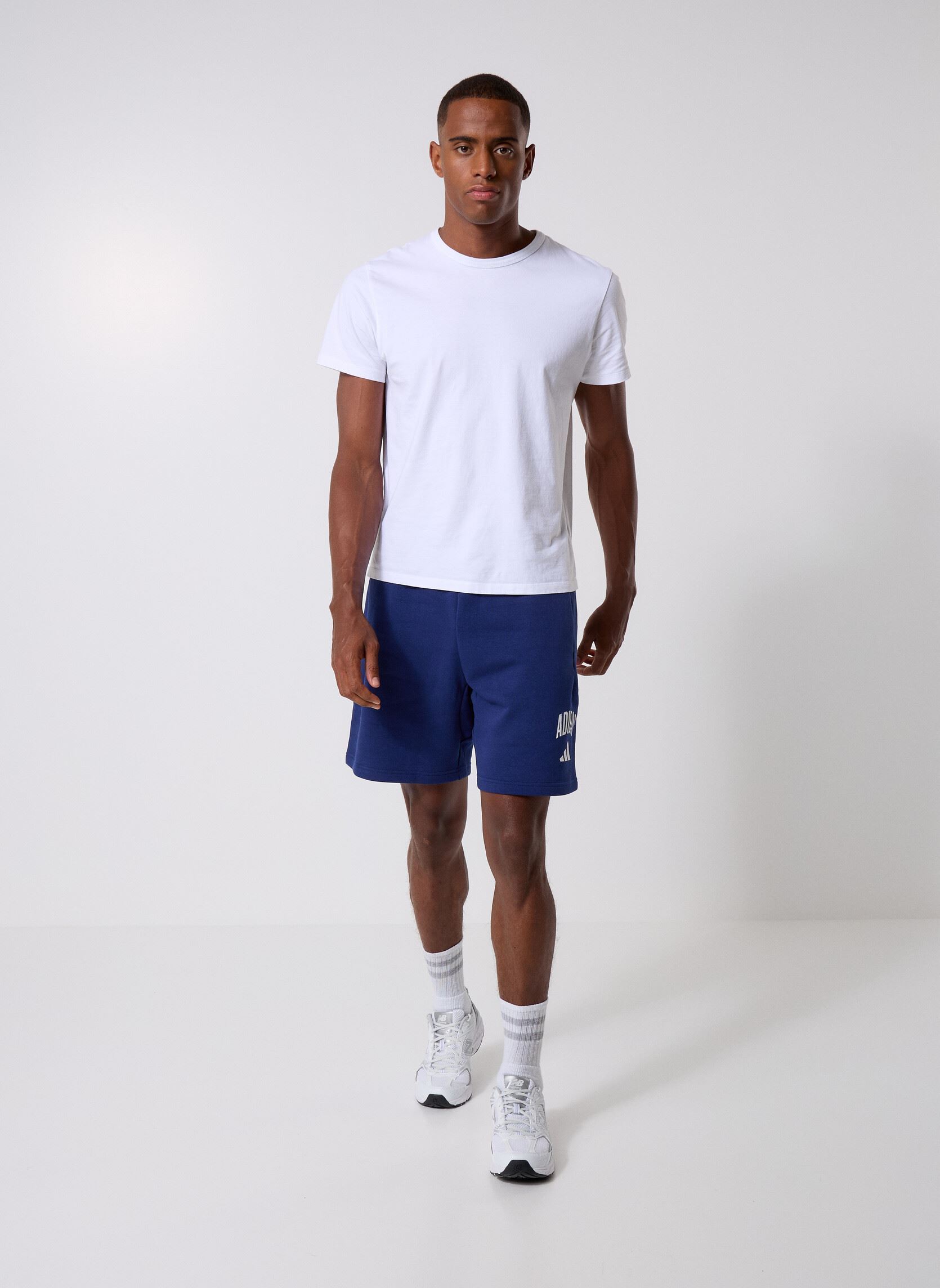 Sportshorts M COLLEGIATE SH heren blauw adidas sportswear Sportshorts M COLLEGIATE SH heren blauw Dkblue
