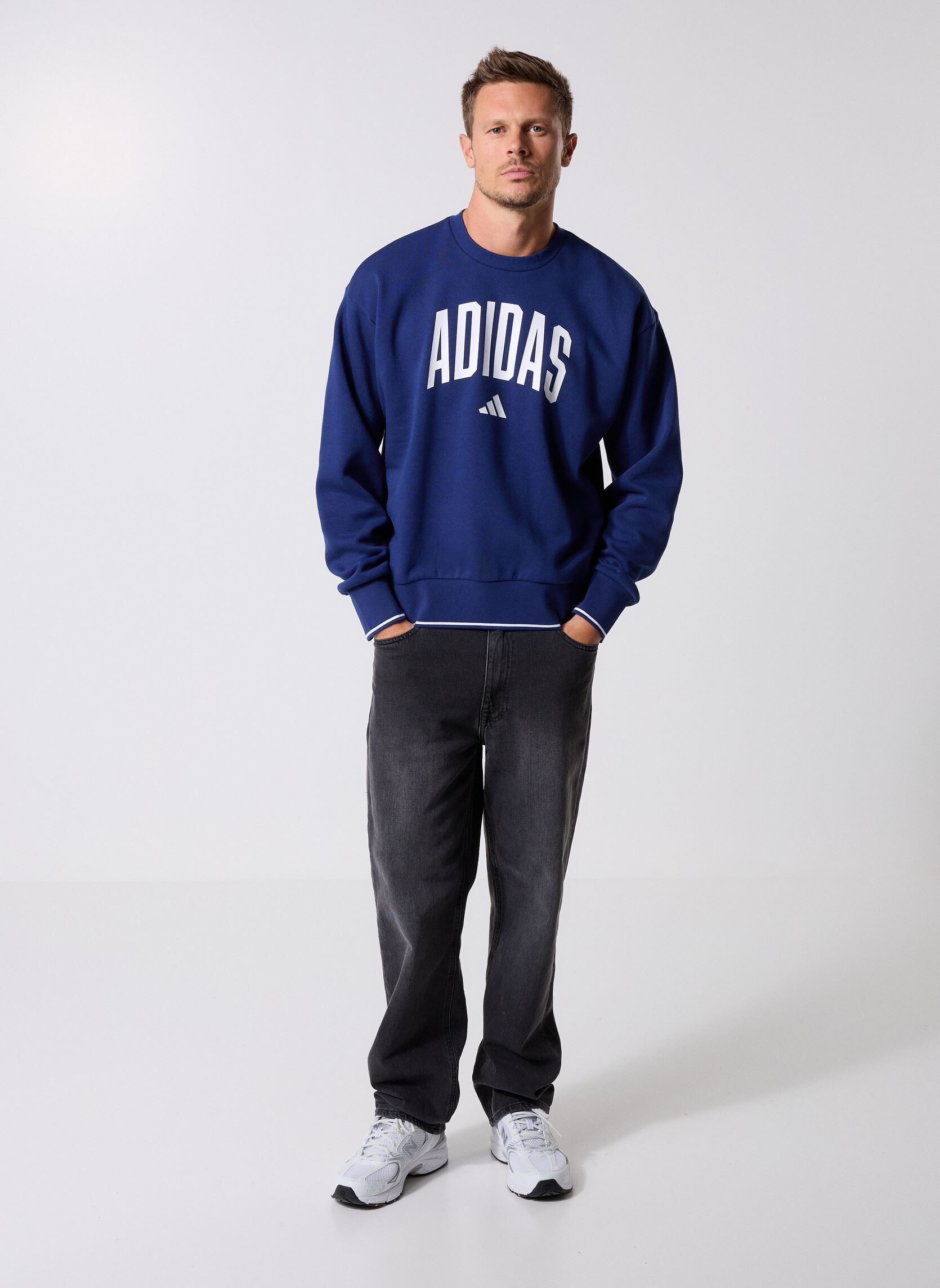 Sweatshirts M COLLEGIATE SW herren blau adidas sportswear Sweatshirts M COLLEGIATE SW herren blau DKBLUE