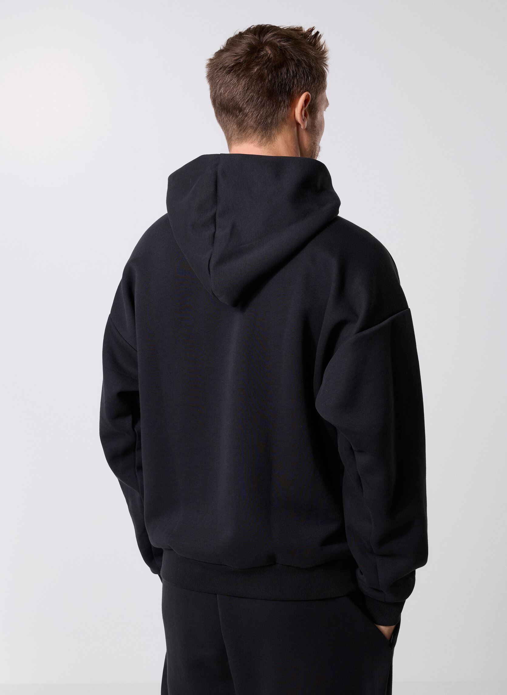 Kapuzenpullover M FI 3BAR HD herren schwarz adidas sportswear Kapuzenpullover M FI 3BAR HD herren schwarz Black