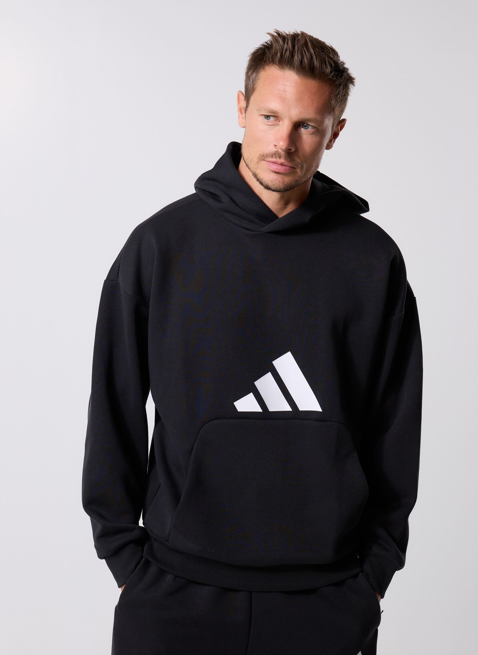 Vêtements adidas sportswear M FI 3BAR HD pour