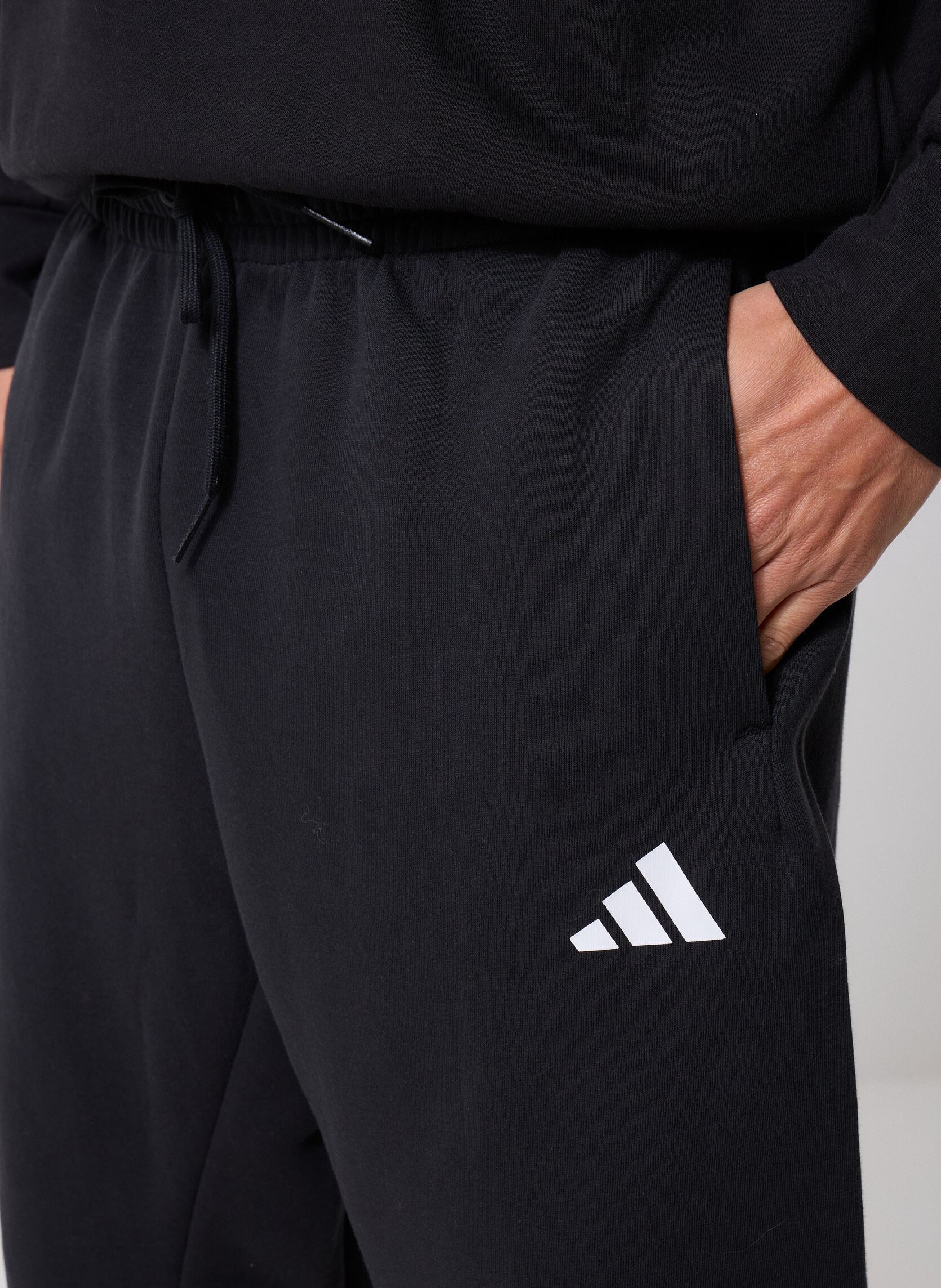 Joggingbroeken M FI SL PT heren zwart adidas sportswear Joggingbroeken M FI SL PT heren zwart Black