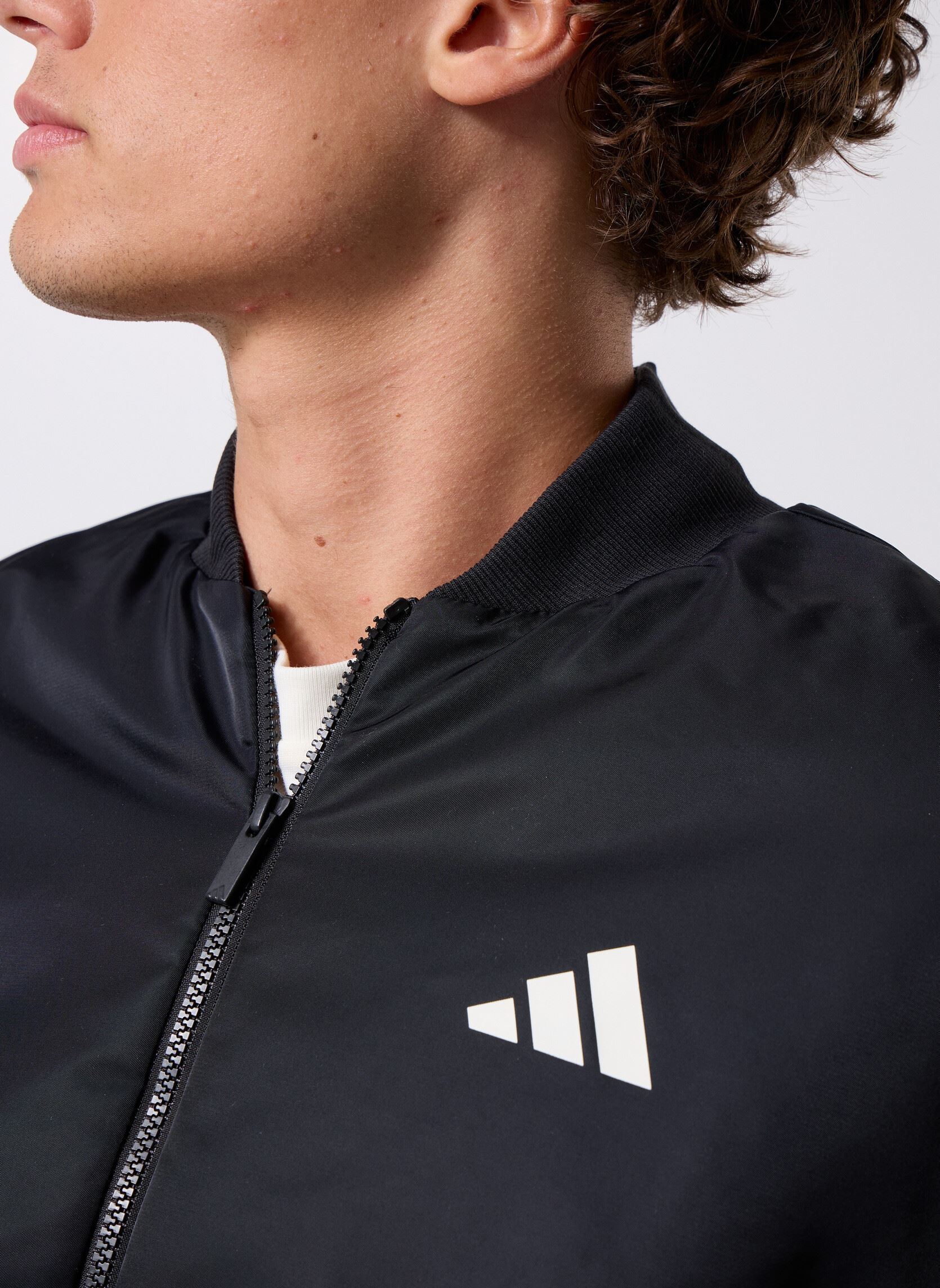 Vestes de survêtement M STADIUM BMB homme noir adidas sportswear Vestes de survêtement M STADIUM BMB homme noir BLACK/OWHITE