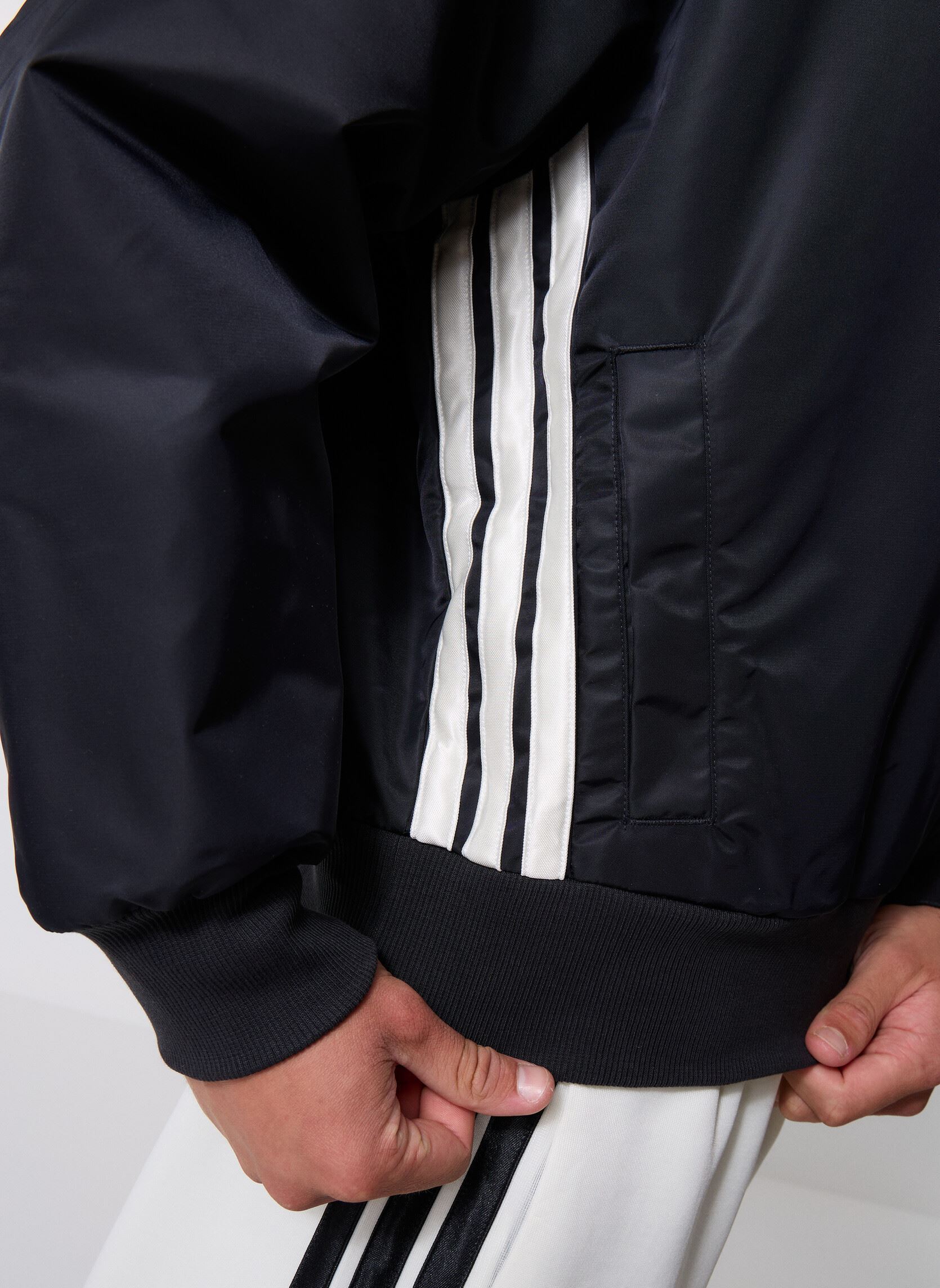 Vestes de survêtement M STADIUM BMB homme noir adidas sportswear Vestes de survêtement M STADIUM BMB homme noir BLACK/OWHITE