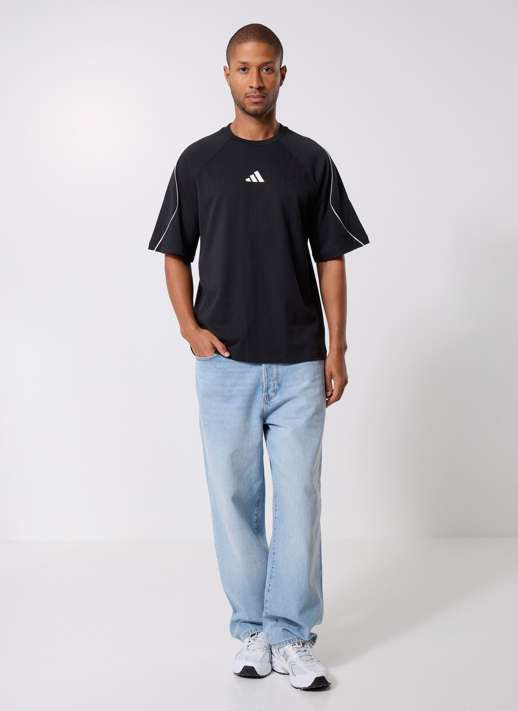 Kurzarm-T-Shirts M STADIUM TEE herren schwarz adidas sportswear Kurzarm-T-Shirts M STADIUM TEE herren schwarz Black