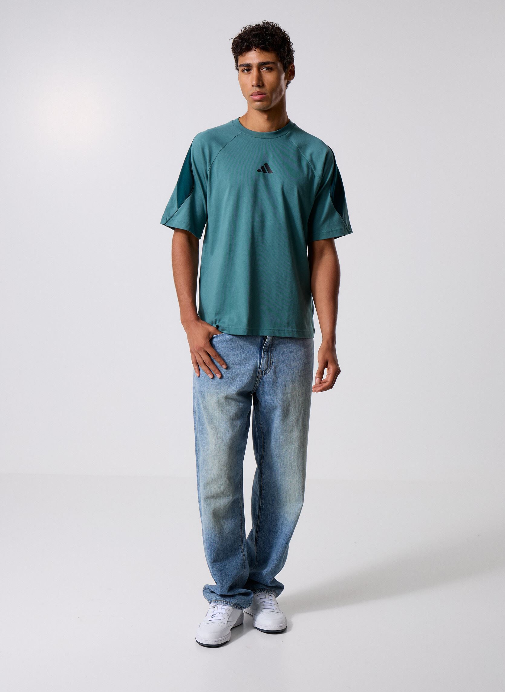 Tee-shirts manches courtes M STADIUM TEE homme vert adidas sportswear Tee-shirts manches courtes M STADIUM TEE homme vert Pretea/Aurivy