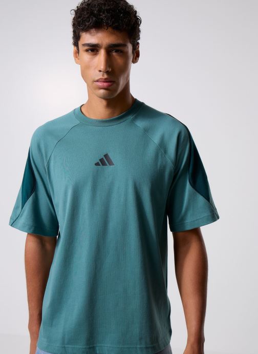 adidas sportswear T-shirts met korte mouwen M STADIUM TEE heren groen