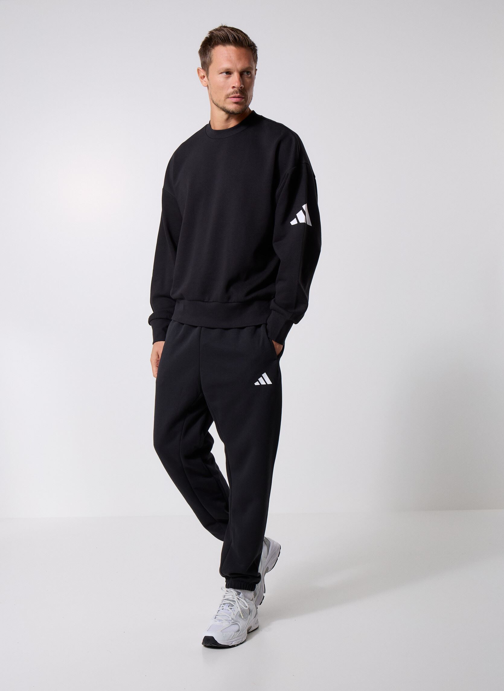 Sweats M SWT FL homme noir adidas sportswear Sweats M SWT FL homme noir BLACK