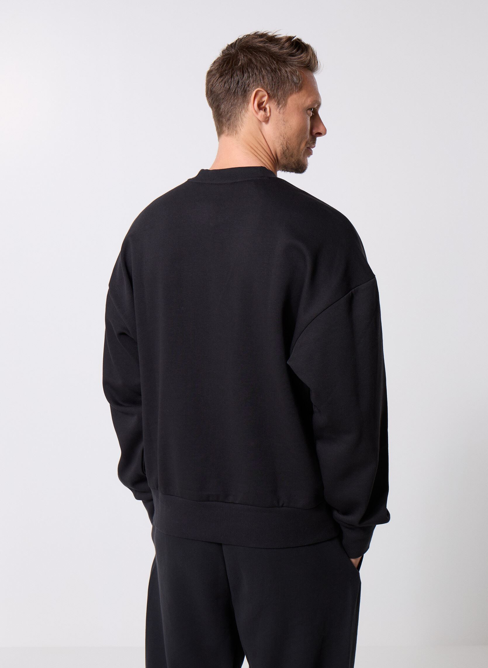 Sweats M SWT FL homme noir adidas sportswear Sweats M SWT FL homme noir BLACK