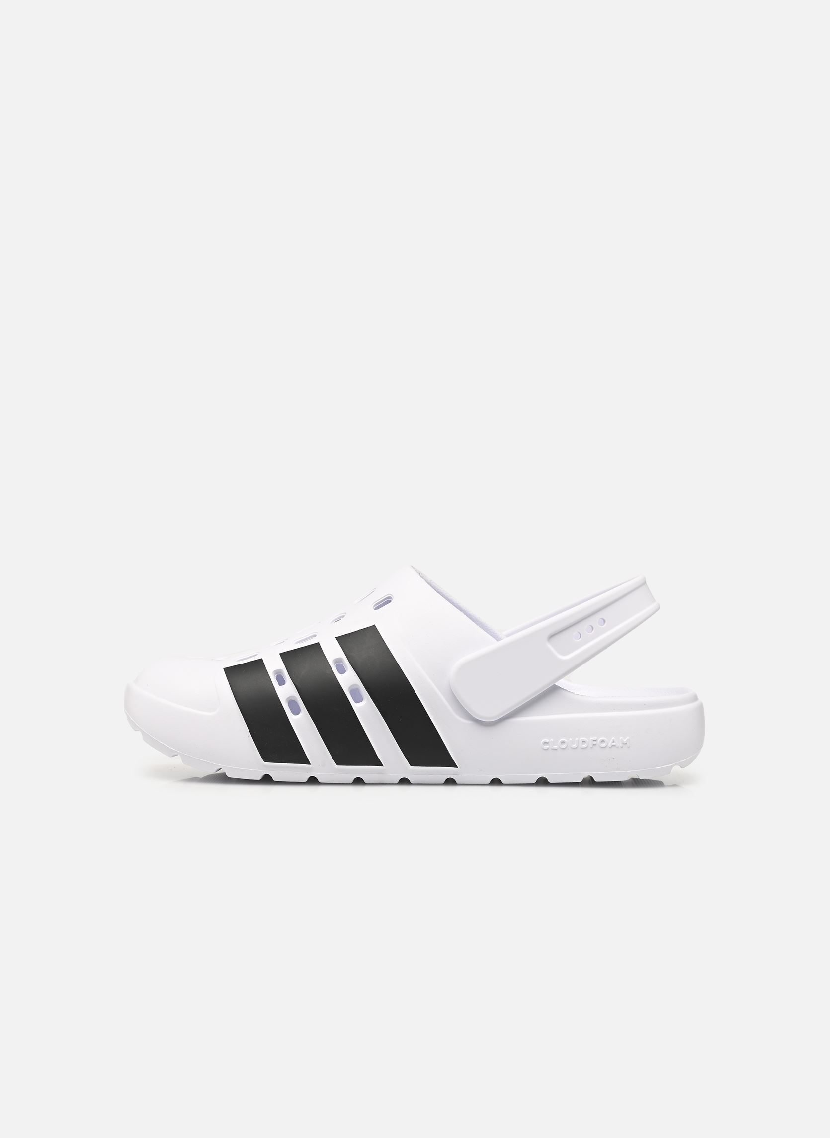 Badslippers Adilette Clog 2.0 M heren wit adidas sportswear Badslippers Adilette Clog 2.0 M heren wit FTWWHT/CBLACK/FTWWHT