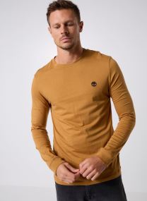 Tee-shirts manches longues Dunstan River Long Sleeve Tee homme marron Timberland Tee-shirts manches longues Dunstan River Long Sleeve Tee homme marron WHEAT BOOT