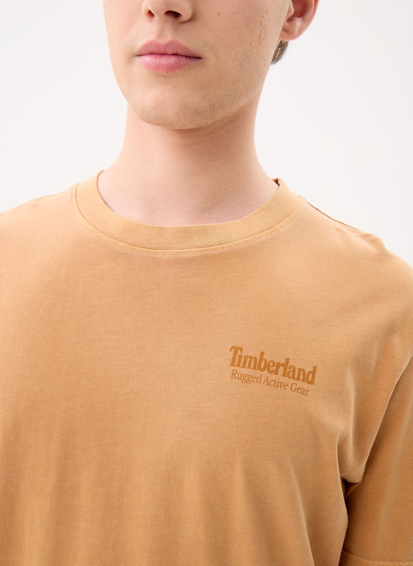 Tee-shirts manches courtes Rugged Active Gear Back Graphic Tee homme jaune Timberland Tee-shirts manches courtes Rugged Active Gear Back Graphic Tee homme jaune WHEAT BOOT