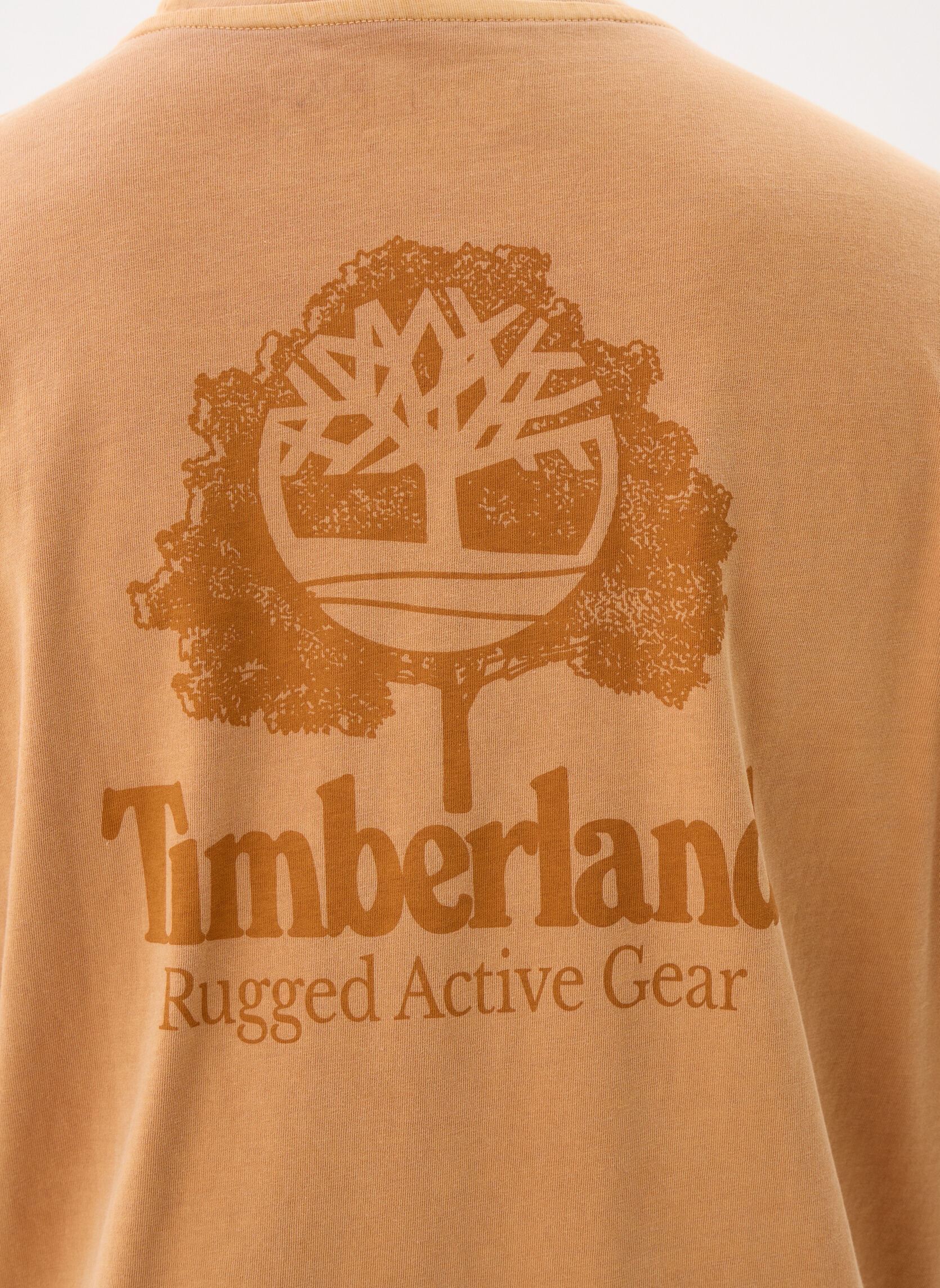 Tee-shirts manches courtes Rugged Active Gear Back Graphic Tee homme jaune Timberland Tee-shirts manches courtes Rugged Active Gear Back Graphic Tee homme jaune WHEAT BOOT