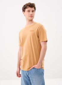 Tee-shirts manches courtes Rugged Active Gear Back Graphic Tee homme jaune