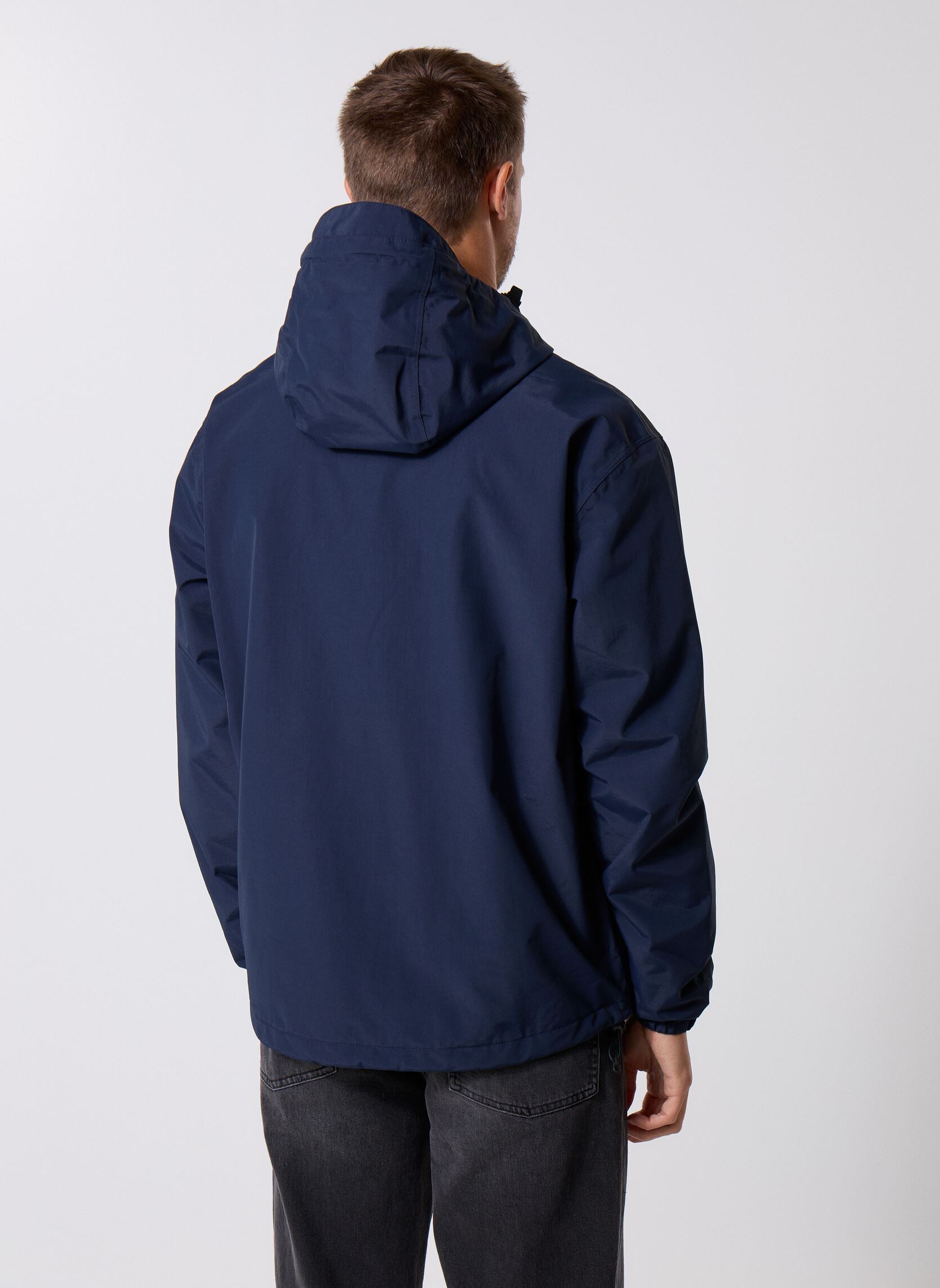Veste Imperméable Holographique Narciso Rodriguez – Bleu – Taille 38/M – Occasion Très Bon état (8/10) – Extérieur Polyester Waterproof, Intérieur Laine
