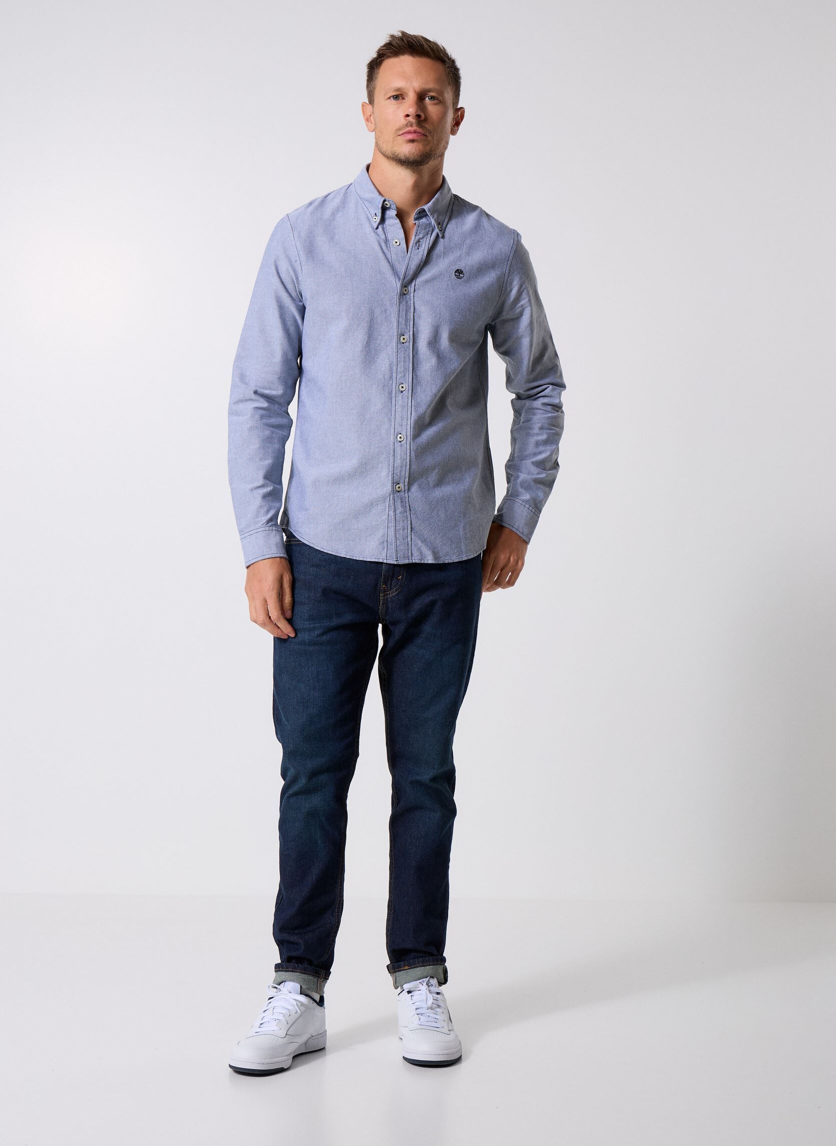 Hemden Oxford Shirt herren grau Timberland Hemden Oxford Shirt herren grau DARK SAPPHIRE YD