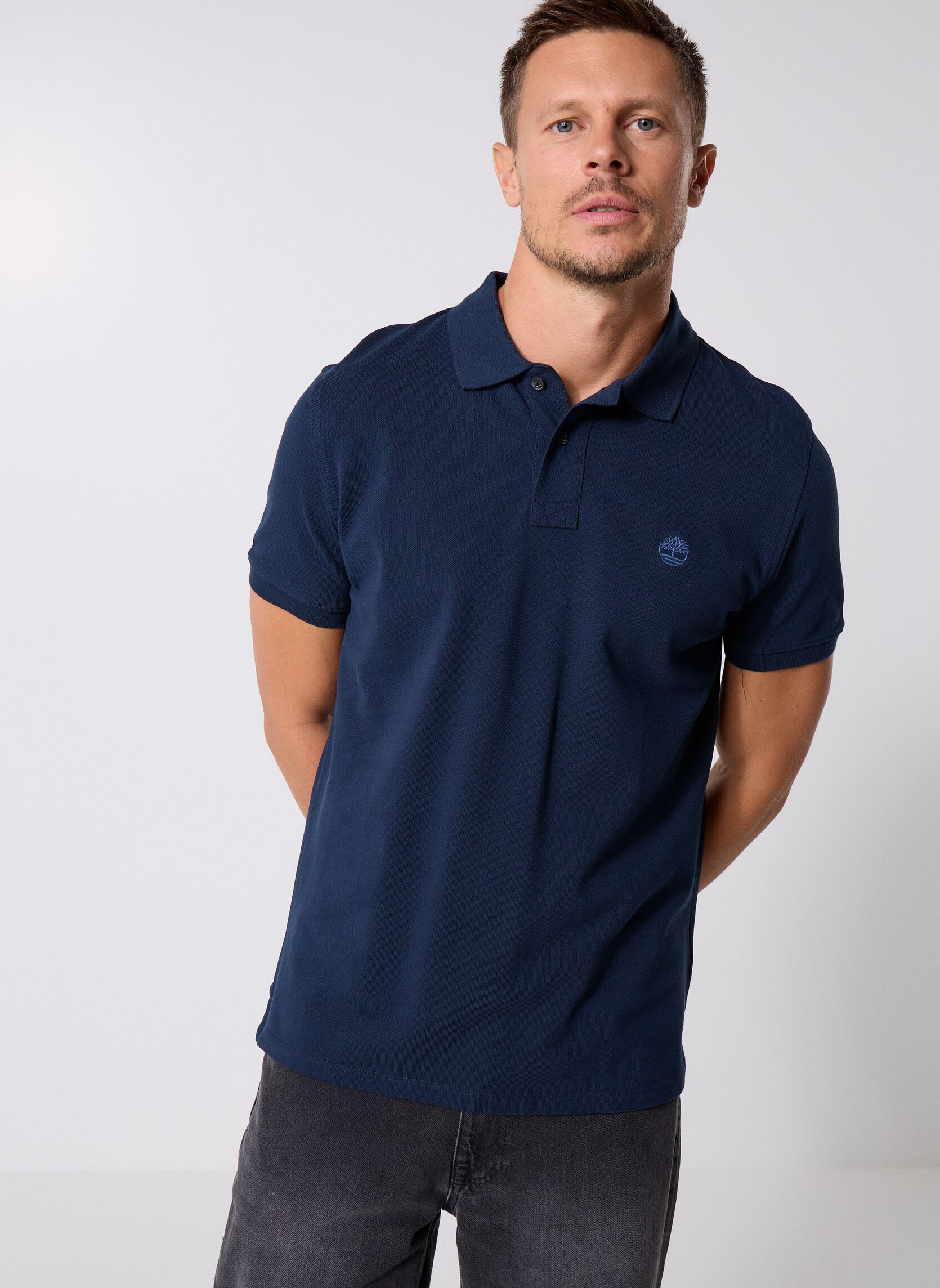Polo Timberland MILLERS RIVER PIQUE SHORT SLEEVE POLO EU - vue 2