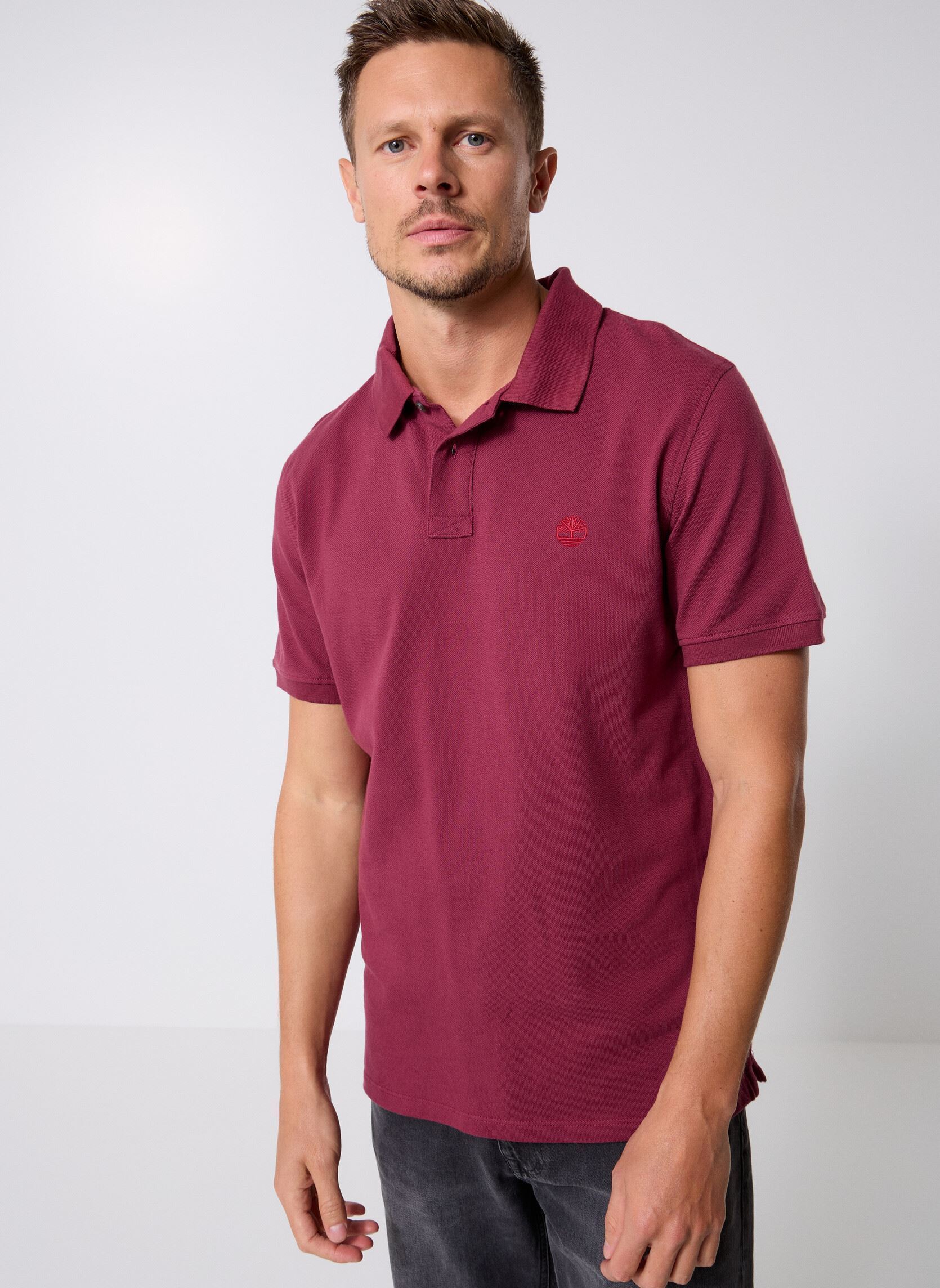 Polo Timberland MILLERS RIVER PIQUE SHORT SLEEVE POLO EU - vue 3
