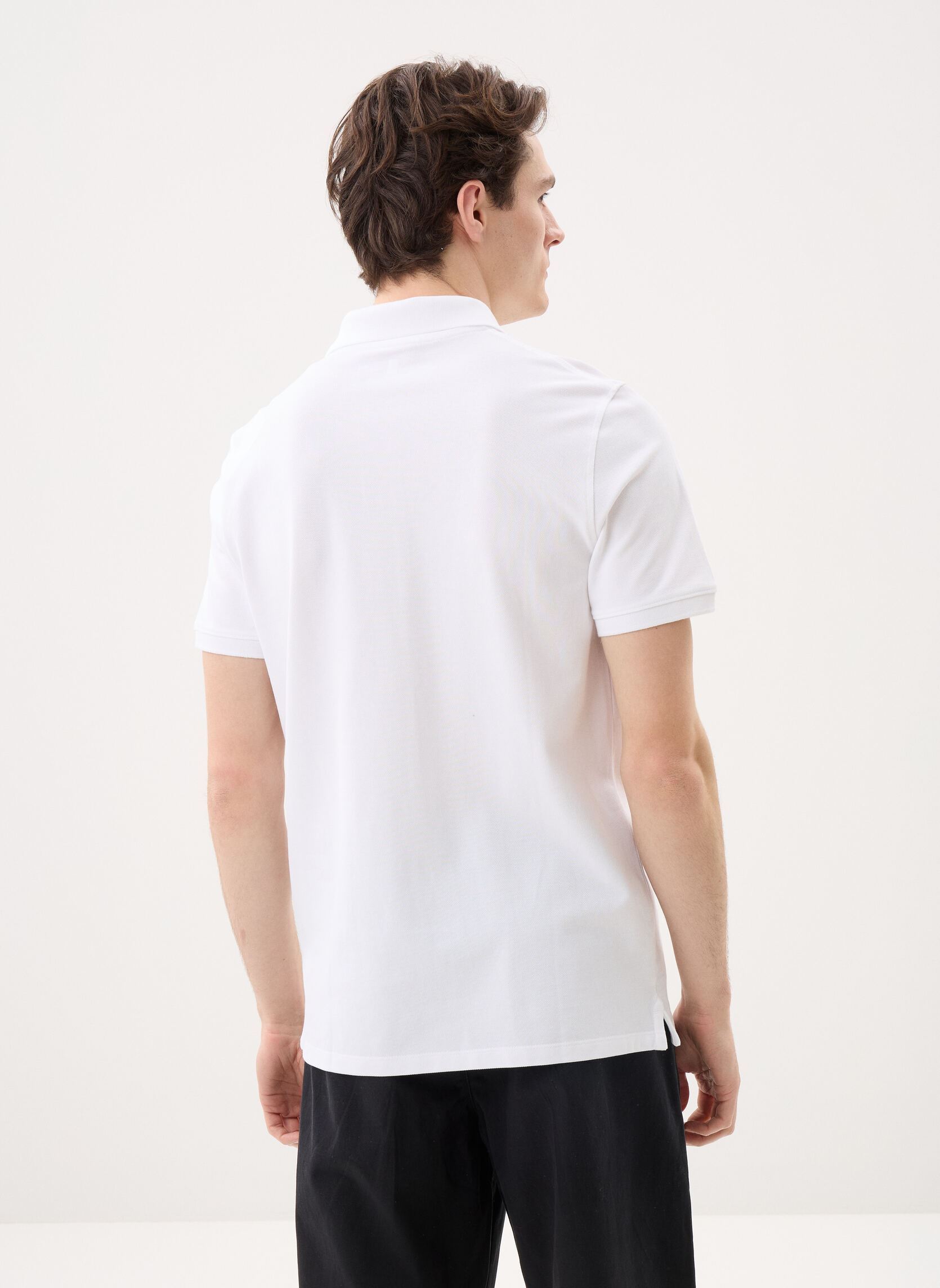 Polos manches courtes Millers River Pique Short Sleeve Polo homme blanc Timberland Polos manches courtes Millers River Pique Short Sleeve Polo homme blanc WHITE