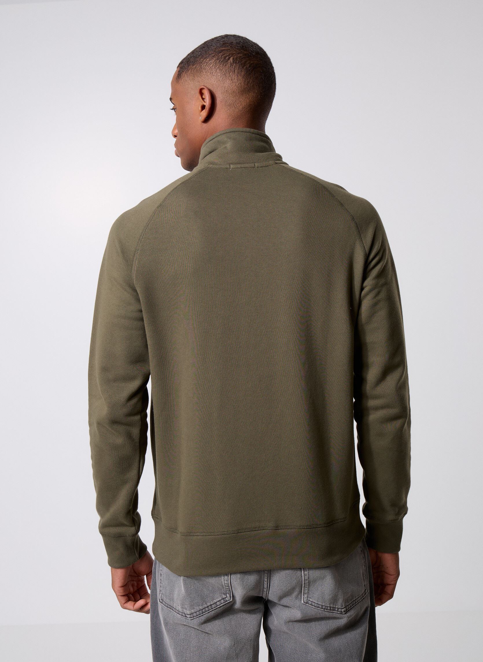 Sweats zippés Exeter River Brushed Back Full Zip Funne homme vert Timberland Sweats zippés Exeter River Brushed Back Full Zip Funne homme vert LEAF GREEN