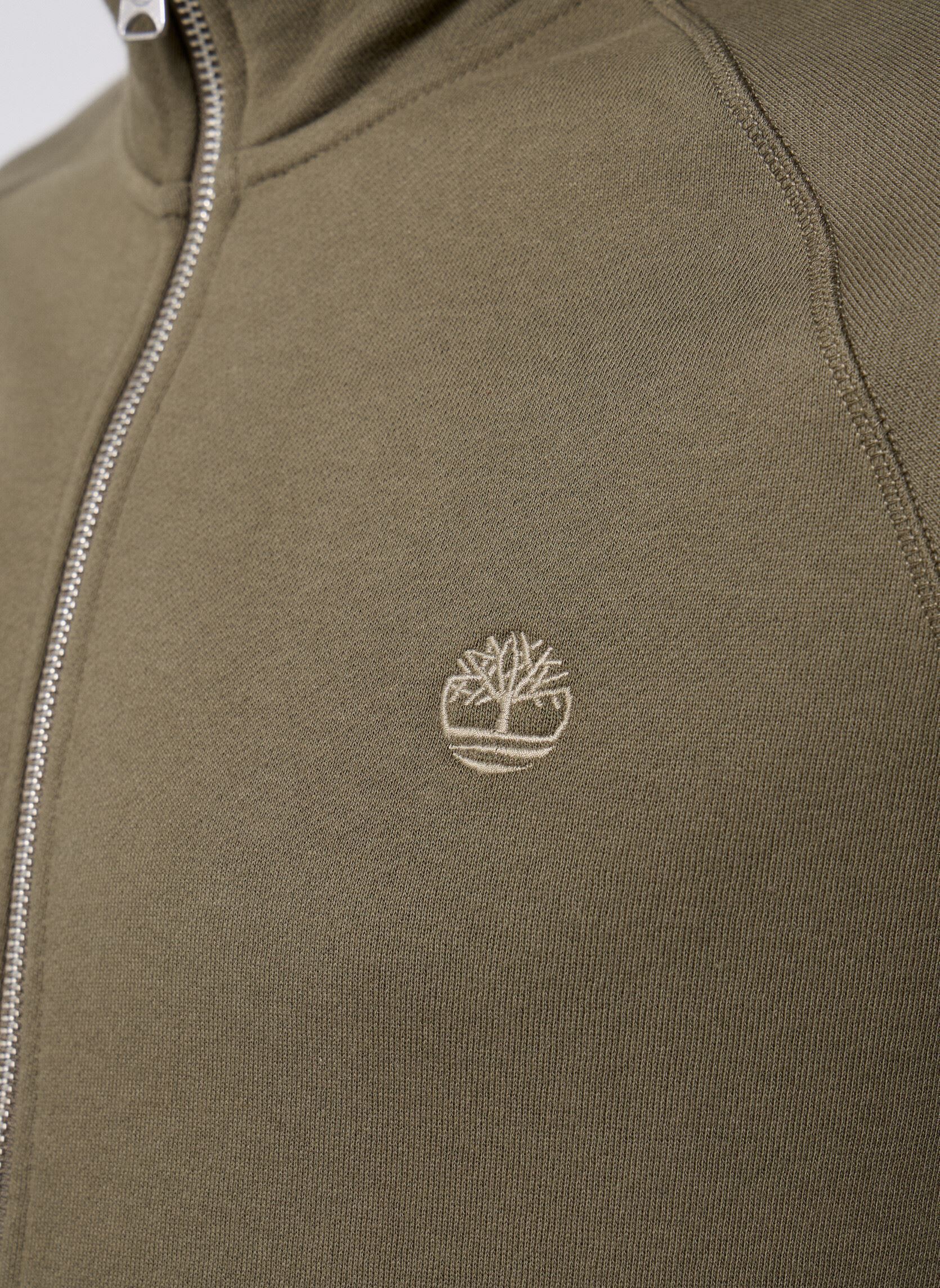 Sweats zippés Exeter River Brushed Back Full Zip Funne homme vert Timberland Sweats zippés Exeter River Brushed Back Full Zip Funne homme vert LEAF GREEN
