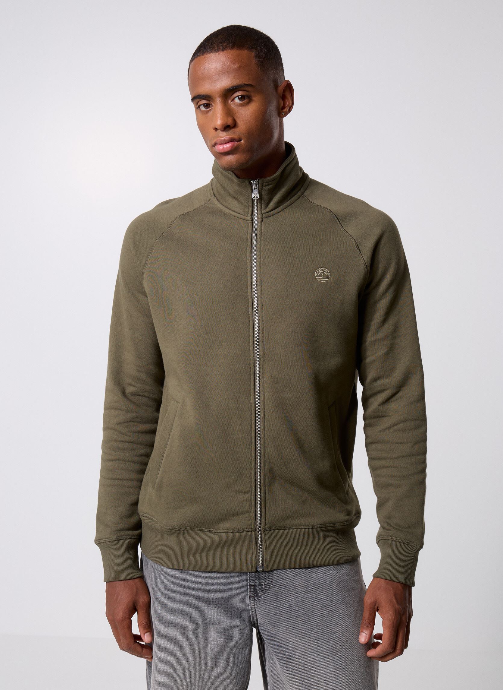 Vêtements Timberland Exeter River Brushed Back Full Zip Funnel Neck pour Accessoires - vue 5