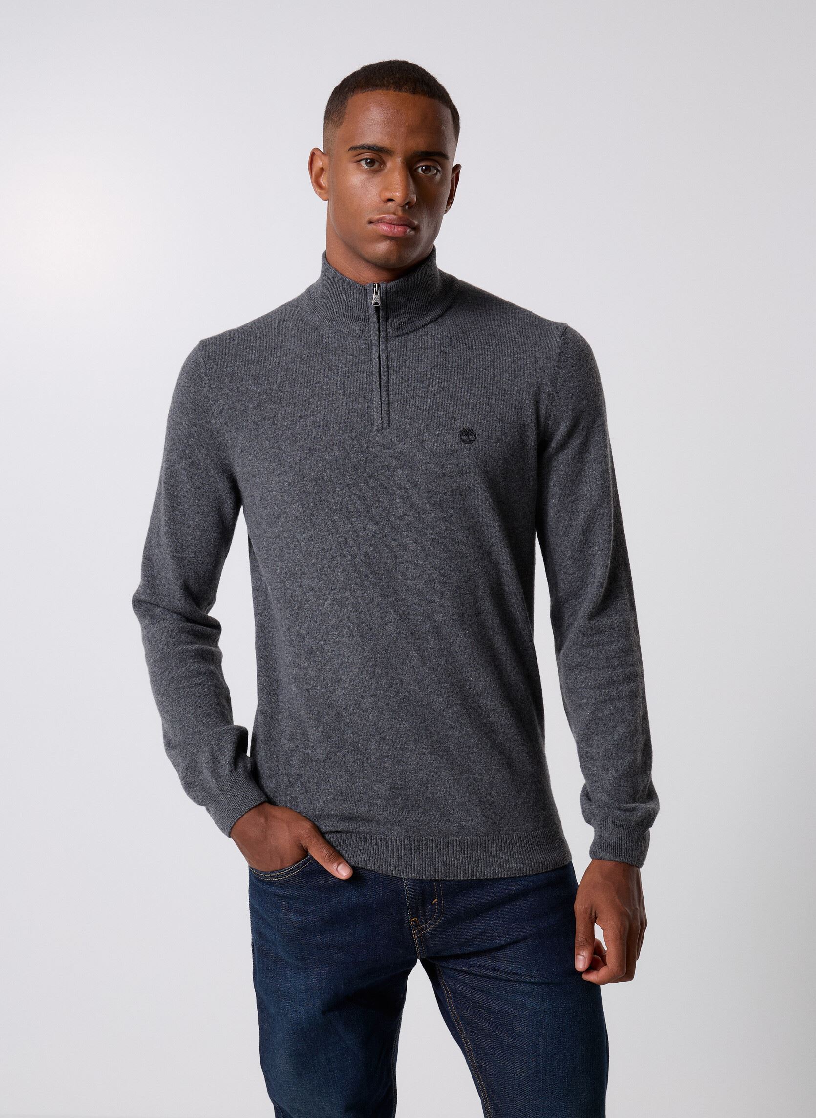 Vêtements Timberland Cohas Brook Merino 14 Zip Sweater pour Accessoires - vue 2