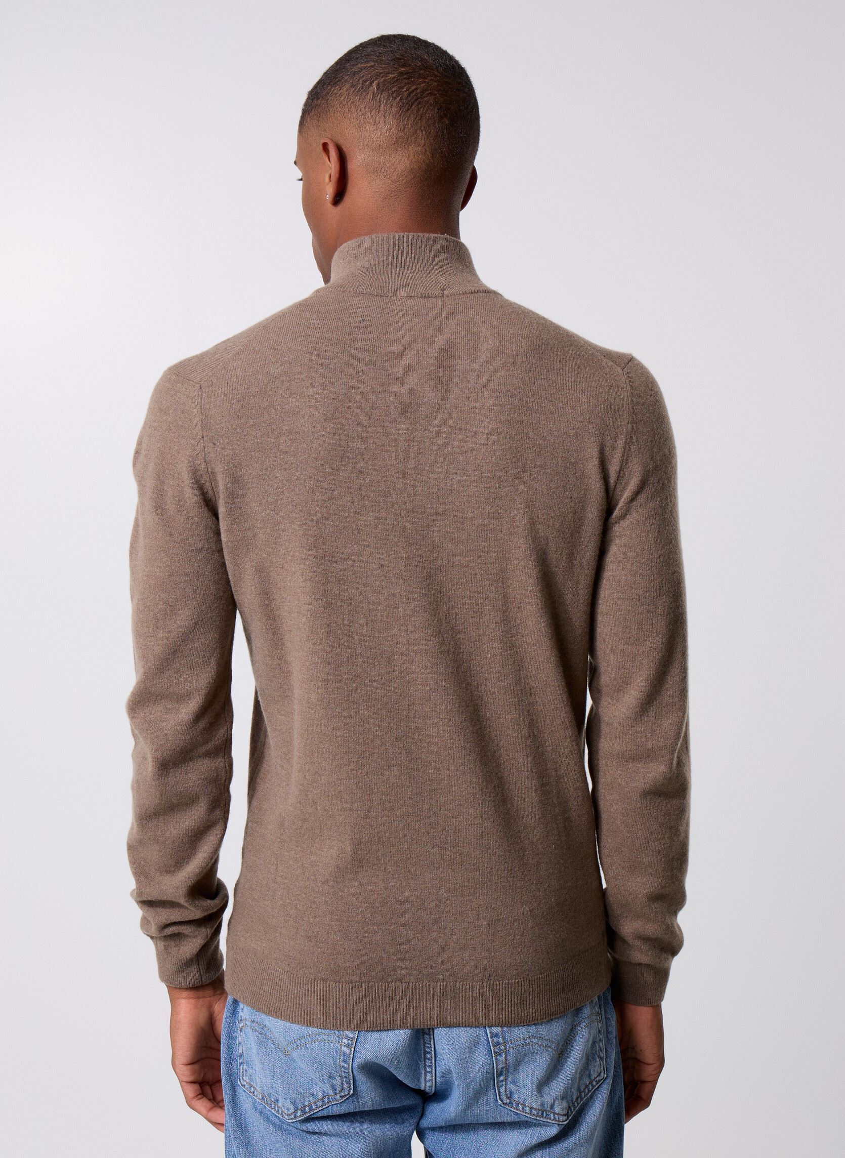 Pulls Cohas Brook Merino 1/4 Zip Sweater homme marron Timberland Pulls Cohas Brook Merino 1/4 Zip Sweater homme marron CHOCOLATE CHIP HEATHER