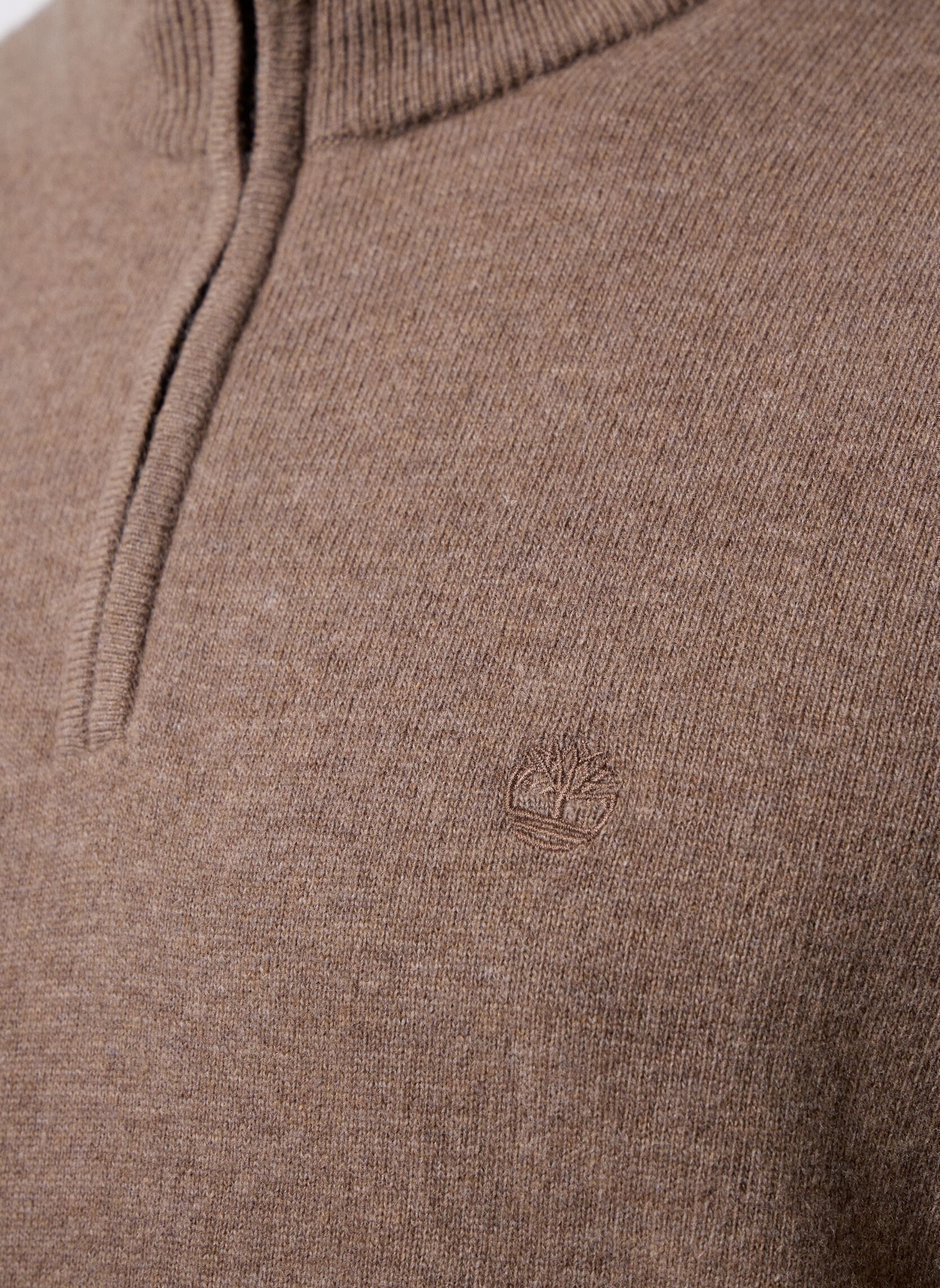 Pulls Cohas Brook Merino 1/4 Zip Sweater homme marron Timberland Pulls Cohas Brook Merino 1/4 Zip Sweater homme marron CHOCOLATE CHIP HEATHER