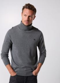 Pulls Williams River Turtle Neck Cotton Sweate homme gris Timberland Pulls Williams River Turtle Neck Cotton Sweate homme gris DARK GREY HEATHER