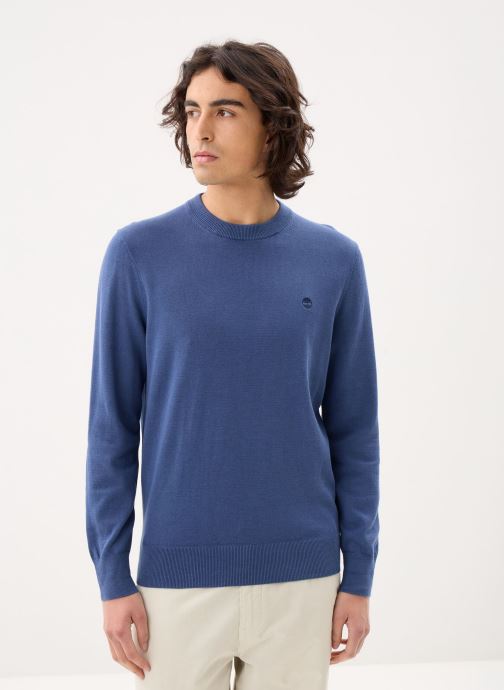 Timberland Pulls Williams River Cotton Yd Sweater homme bleu