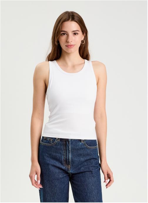 Cache Cache Débardeurs DCOQTOP femme blanc