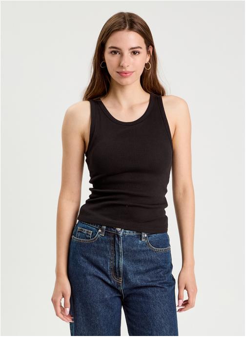 Cache Cache Débardeurs DCOQTOP femme noir